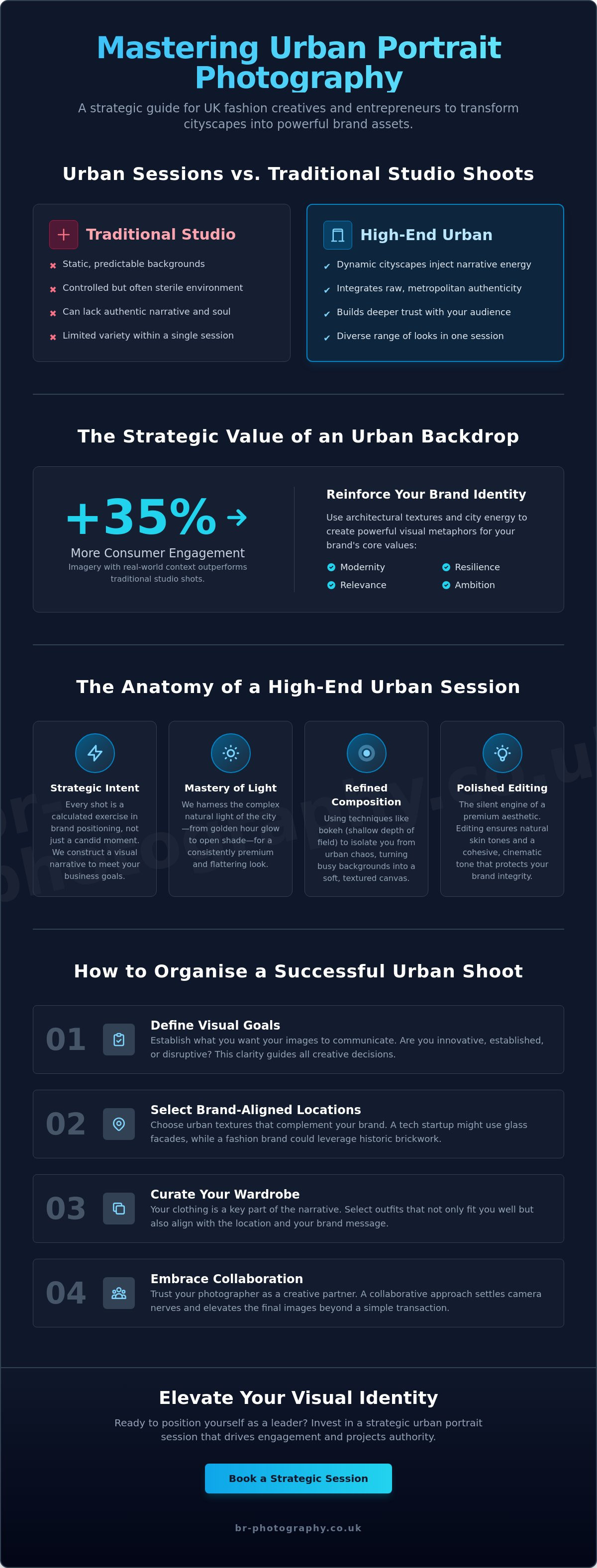 Urban portrait photography UK