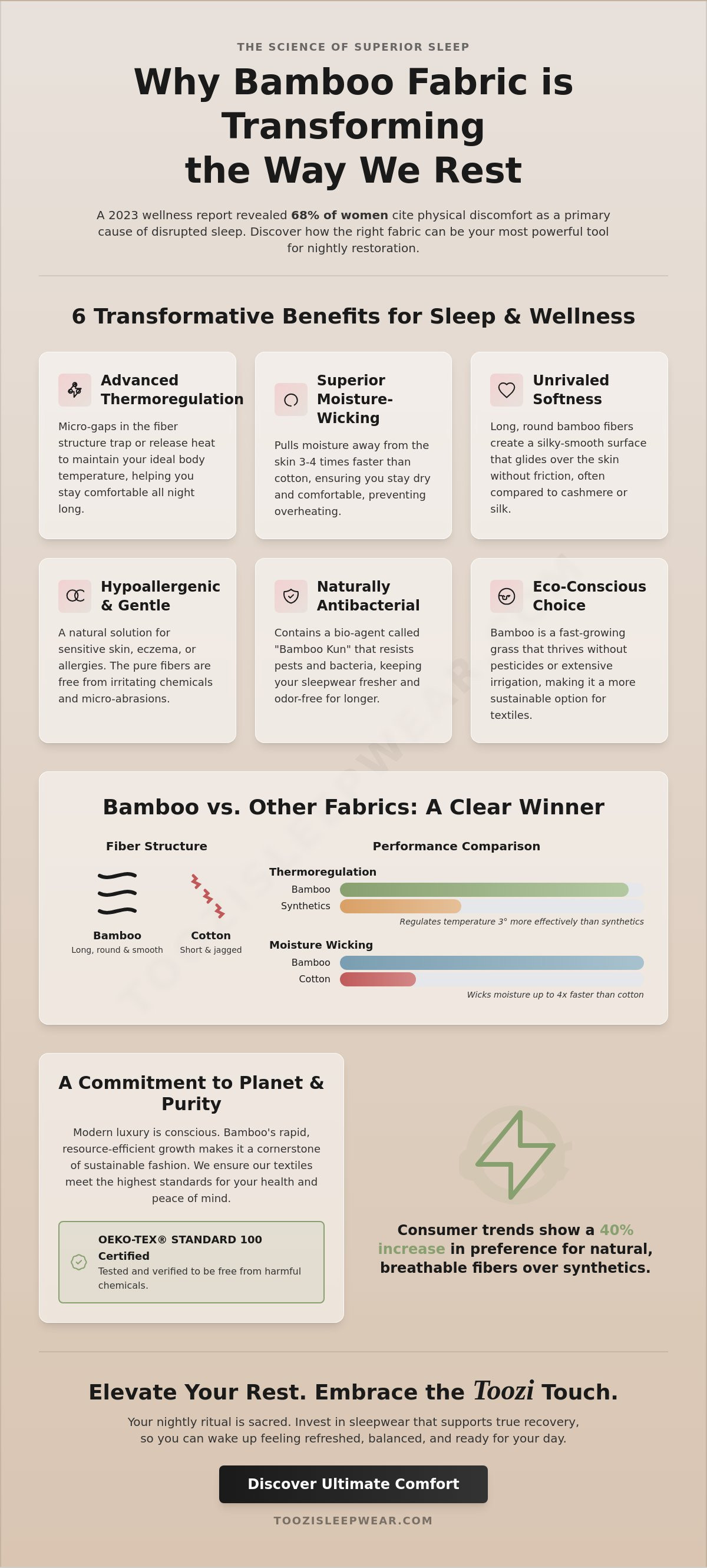 Benefits of bamboo fabric
