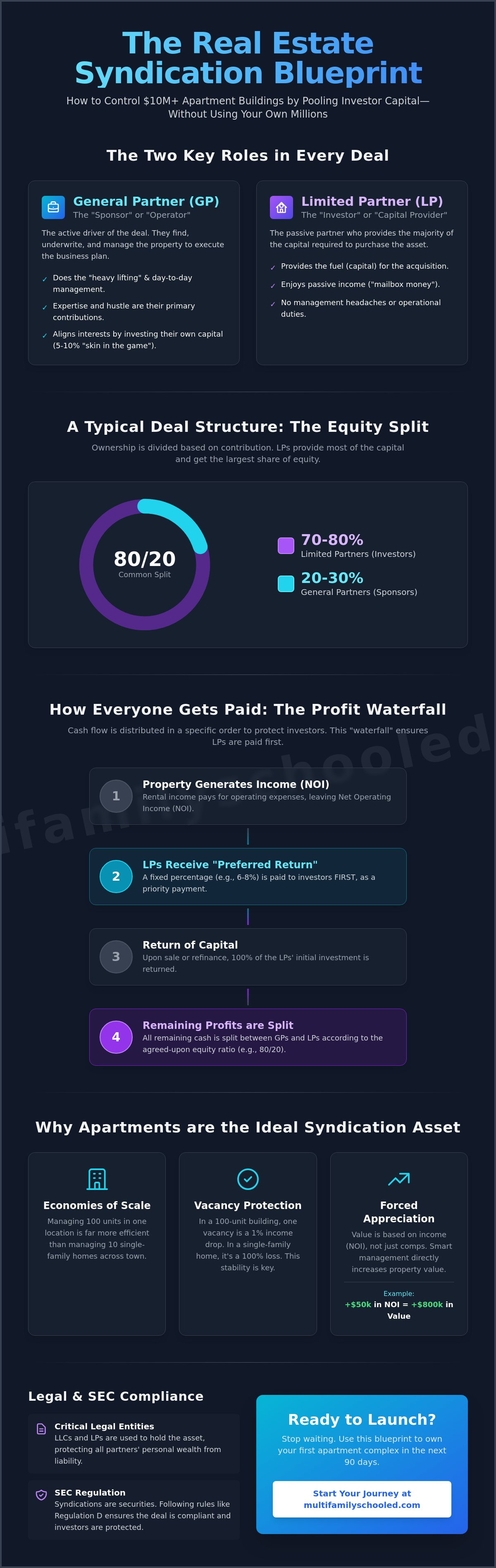 Real estate syndication structure explained