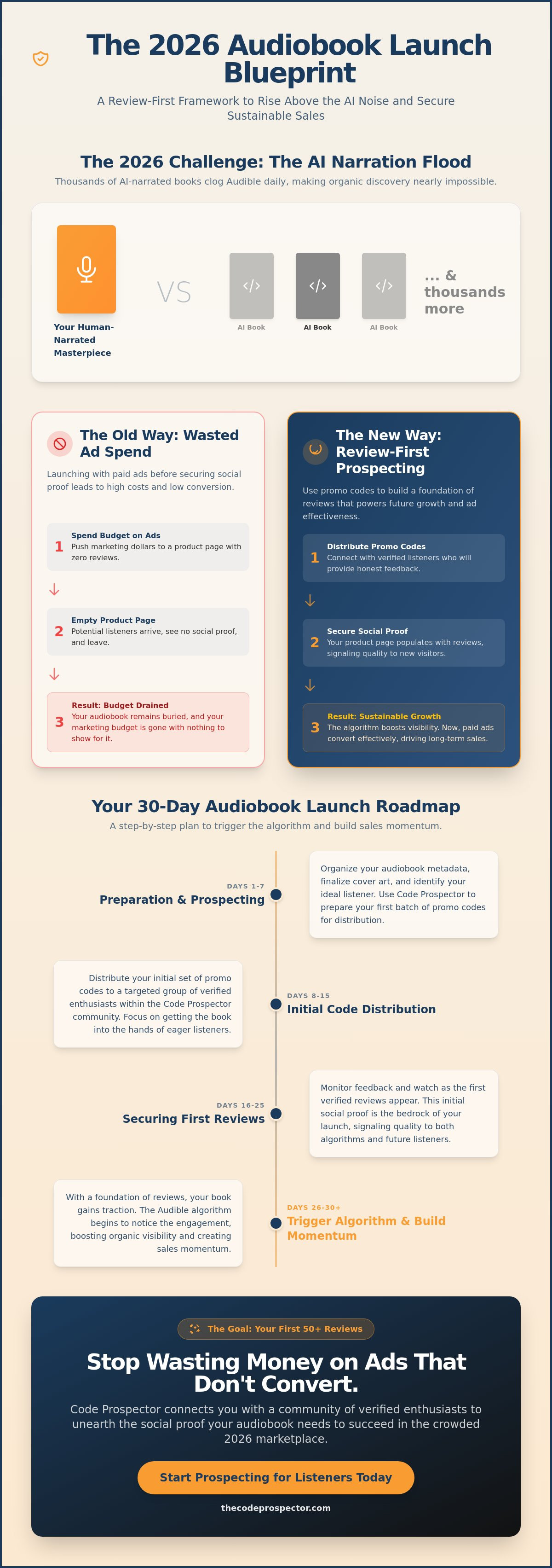 Audiobook launch strategy 2026