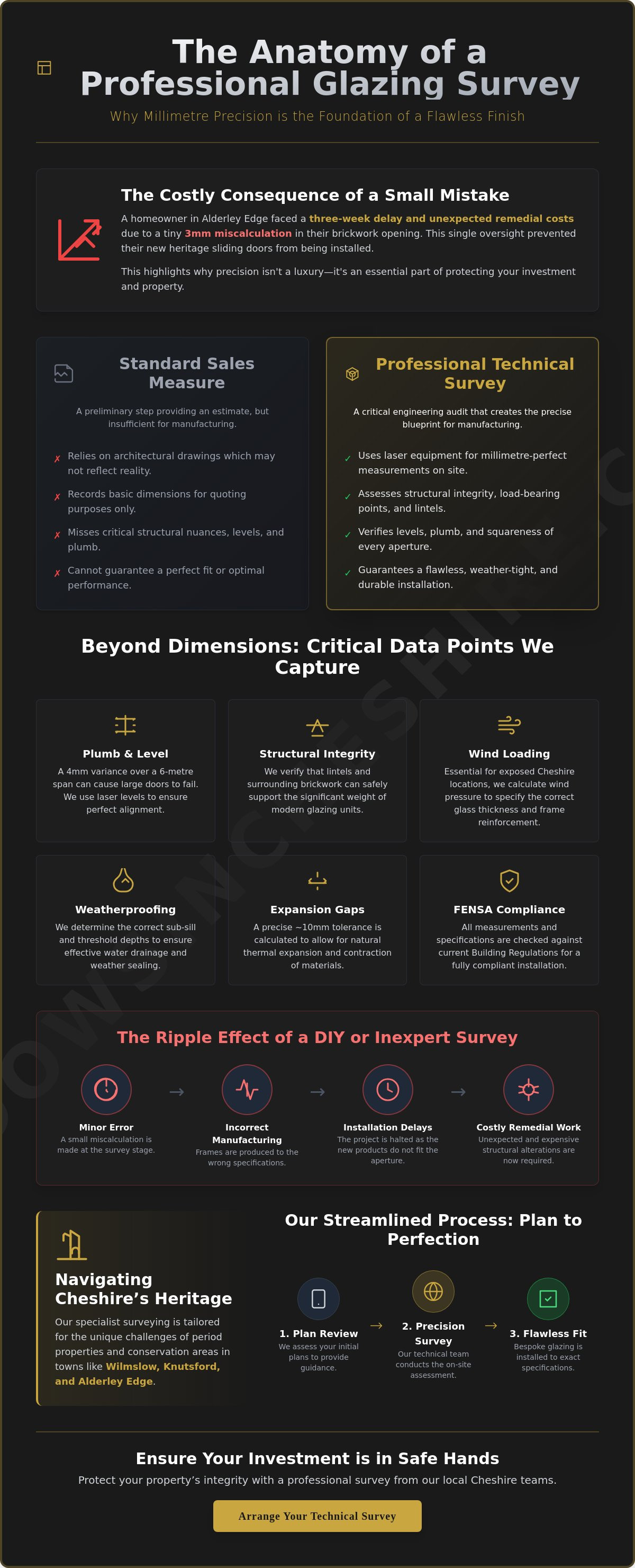 The importance of expert glazing surveys