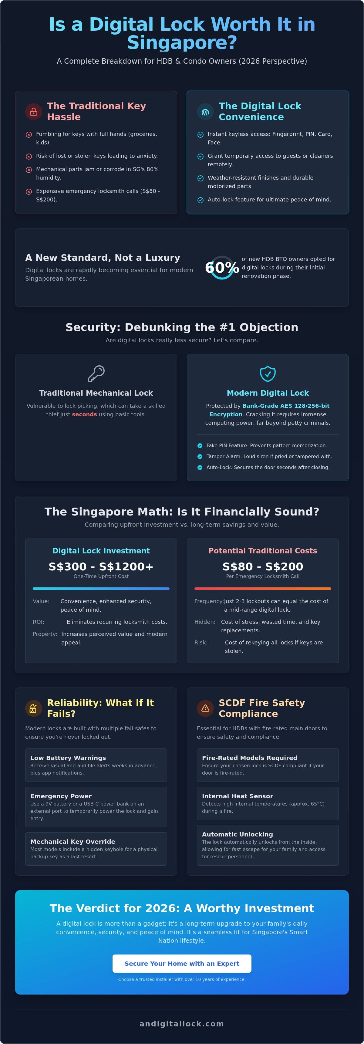 Is a digital lock worth it in singapore