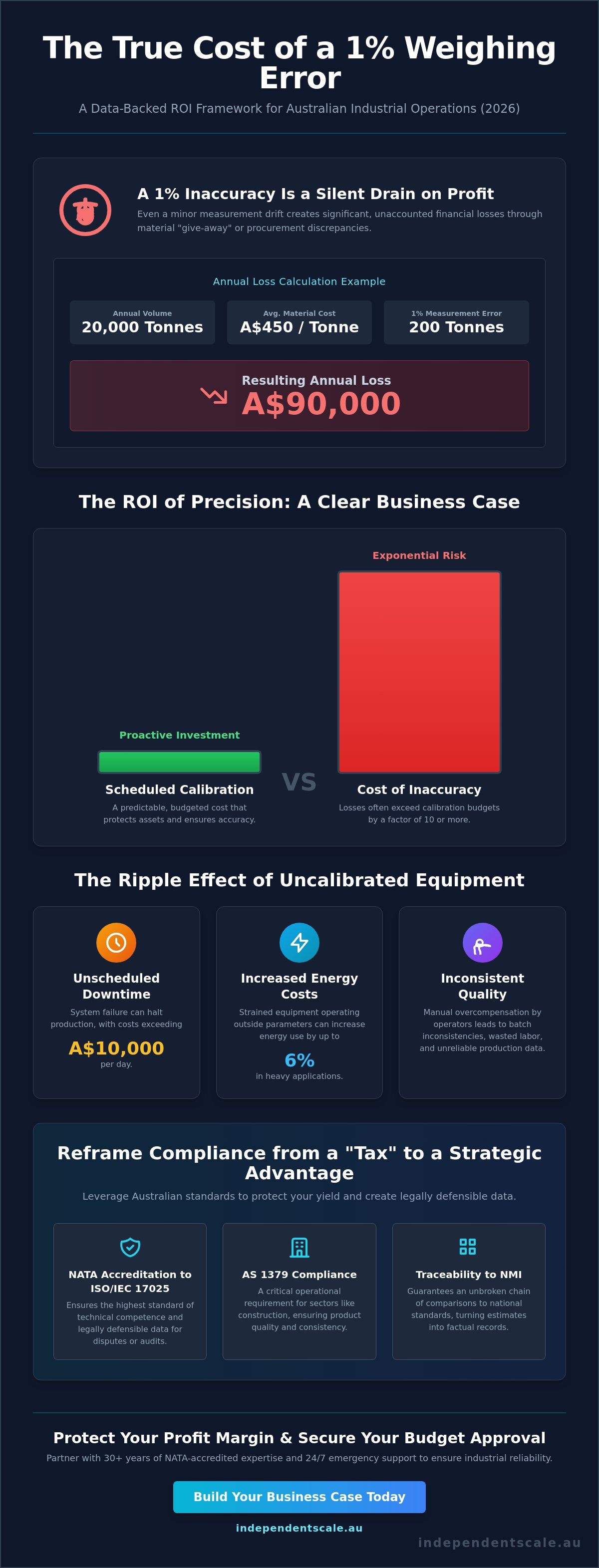 Justifying calibration costs to management