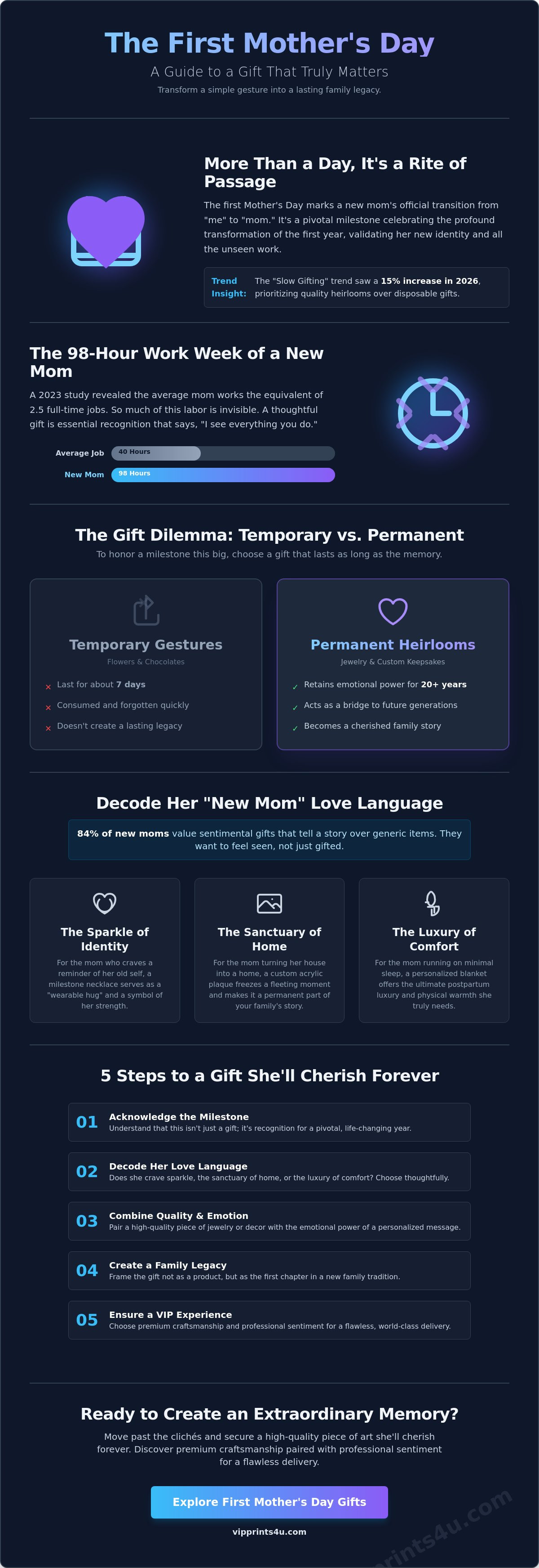 First mother's day gift ideas