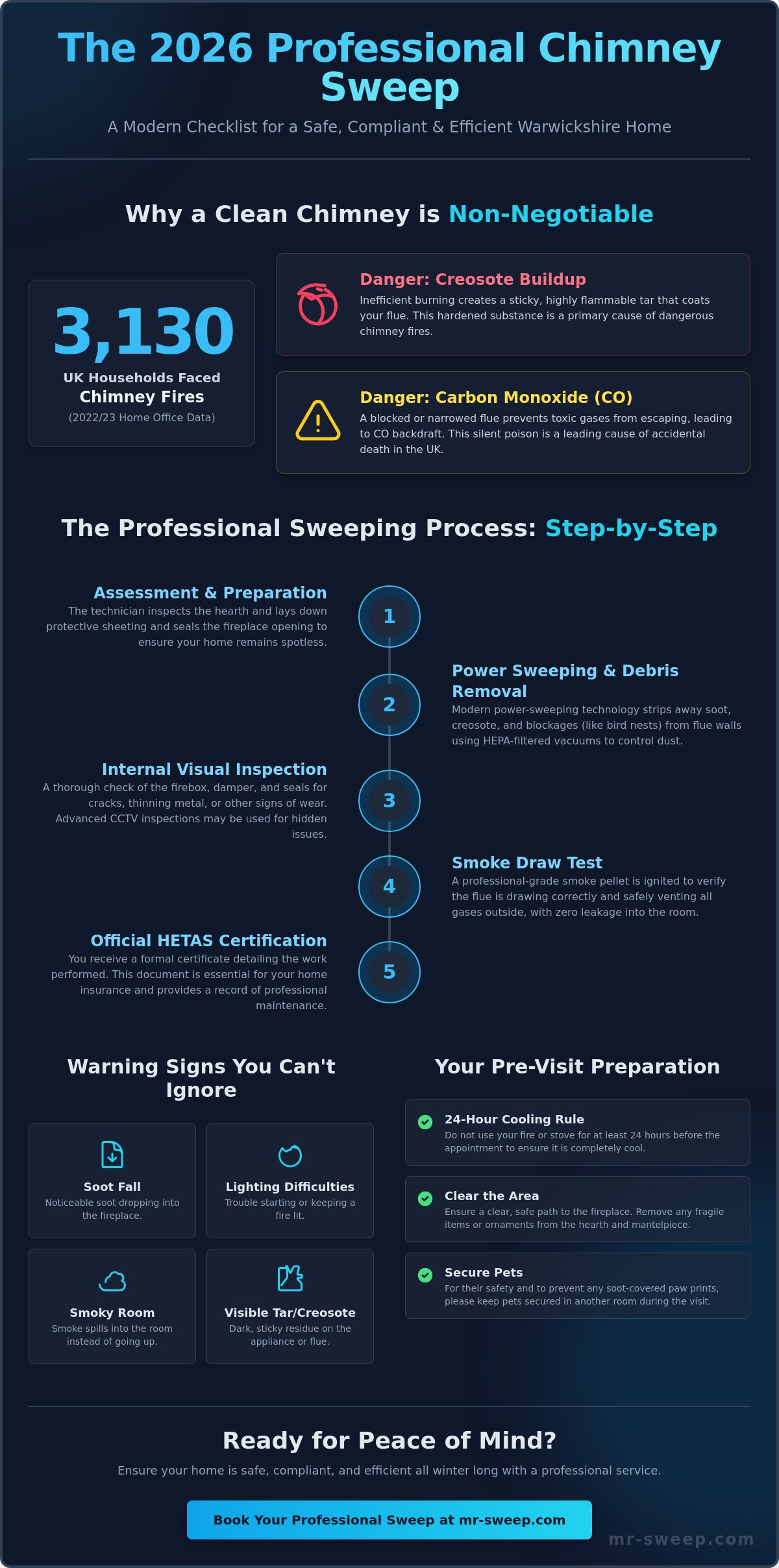 Chimney sweep service