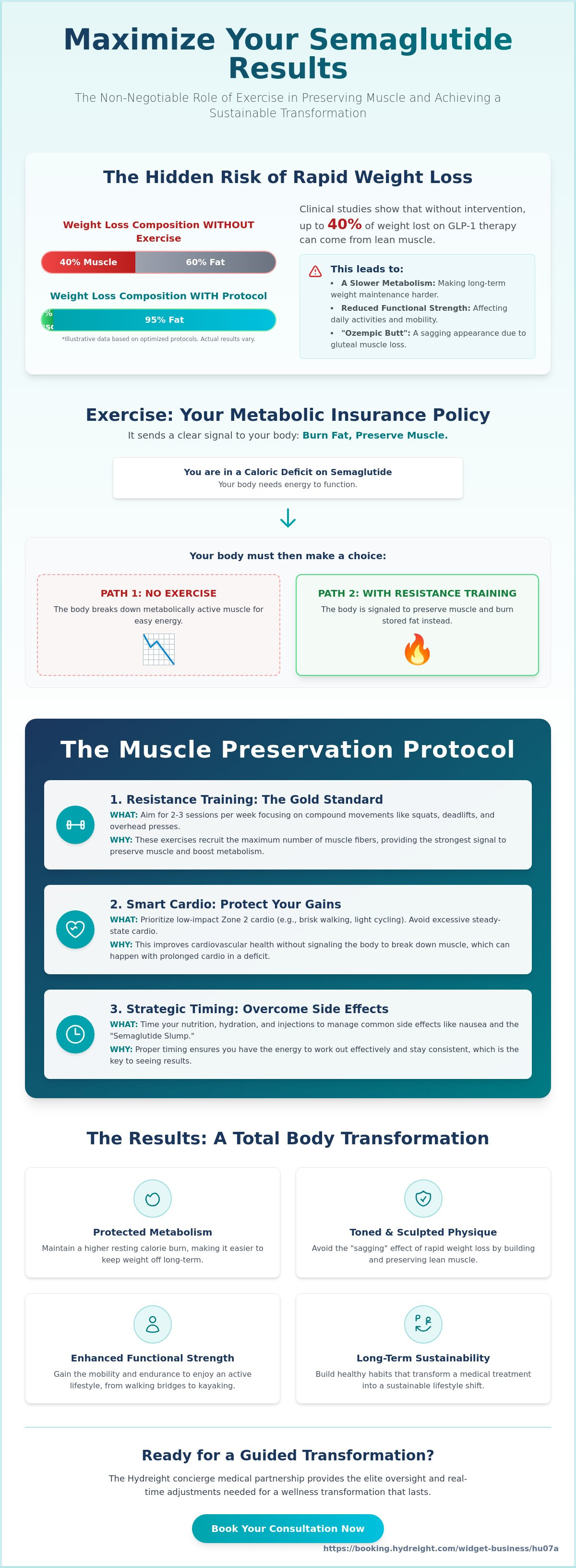 Exercise while on semaglutide