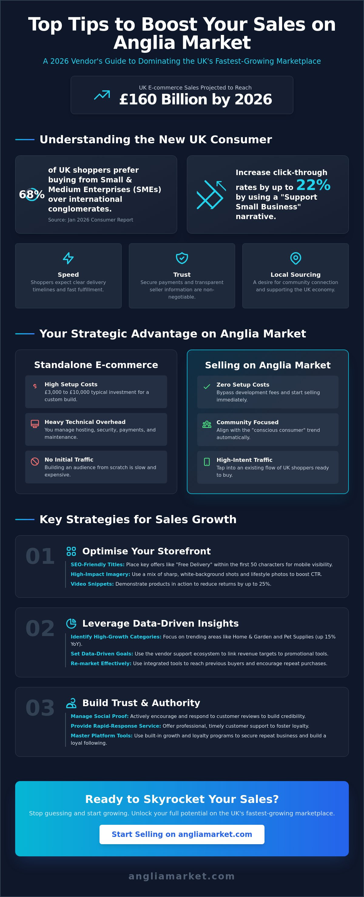 Top 10 Tips to Boost Sales on Anglia Market
