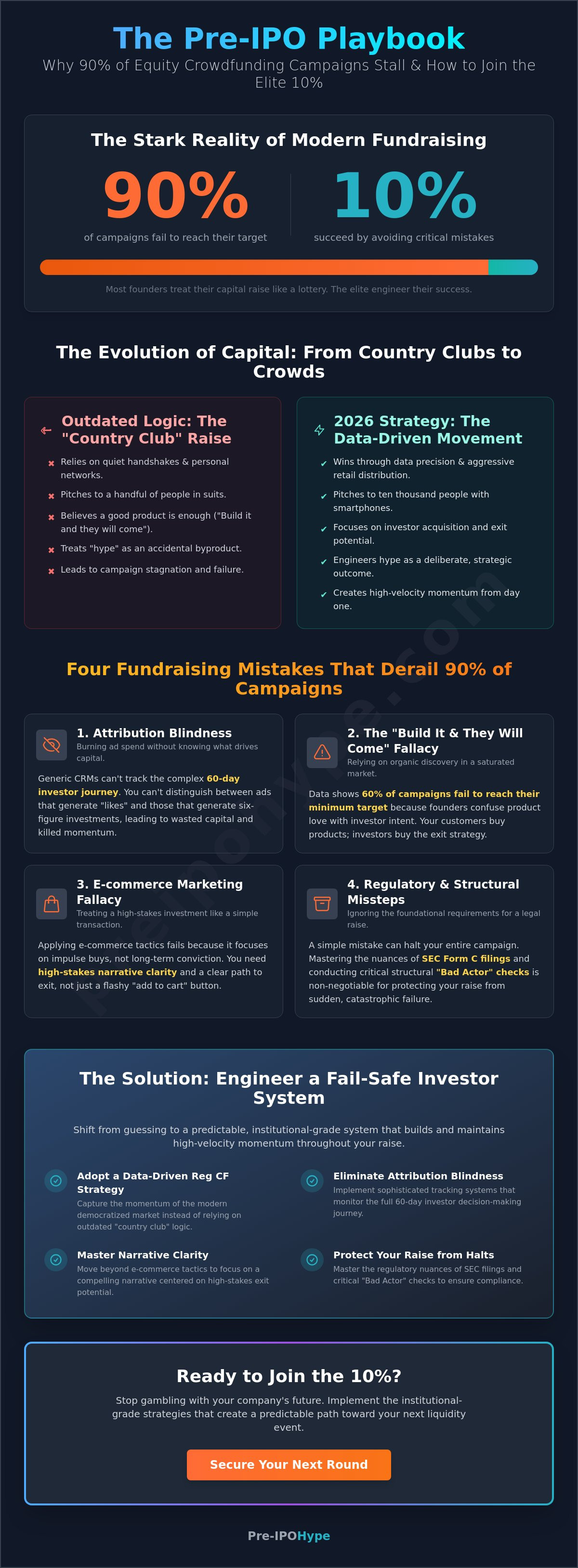 Avoiding fundraising mistakes