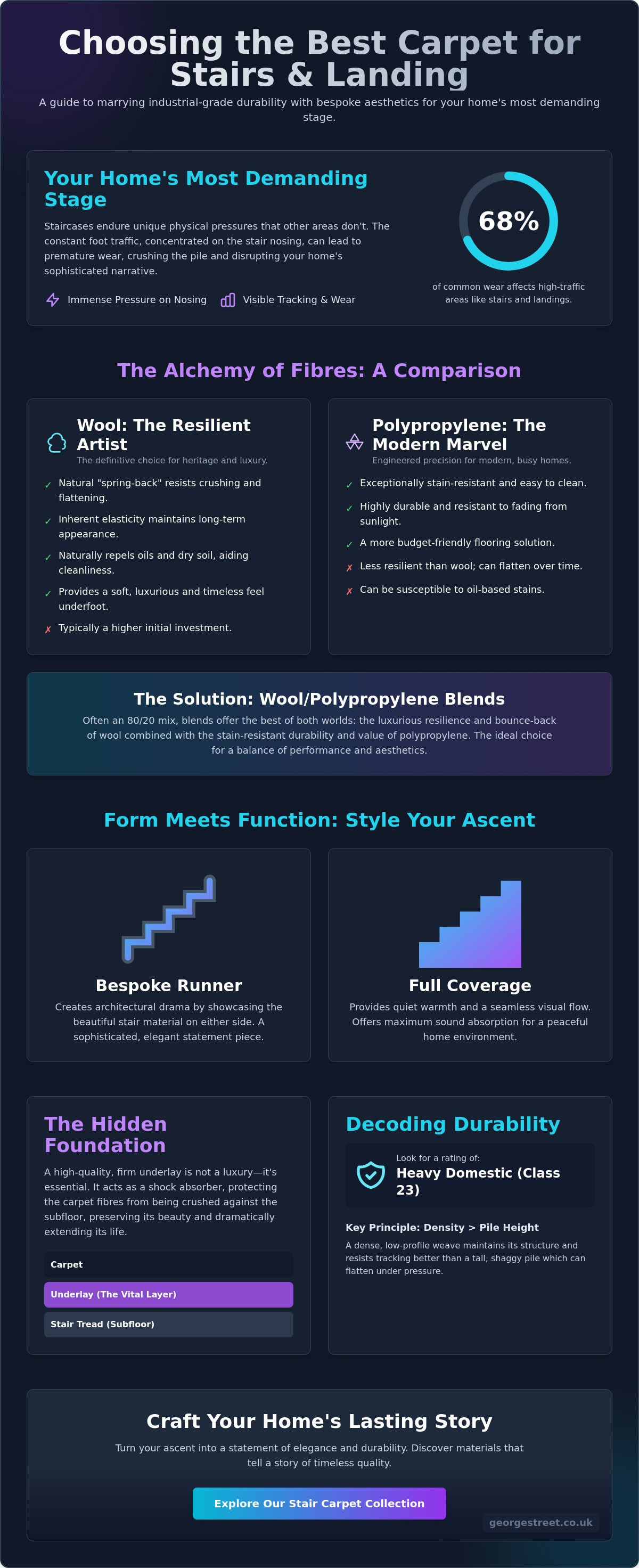 Best carpet for stairs and landing