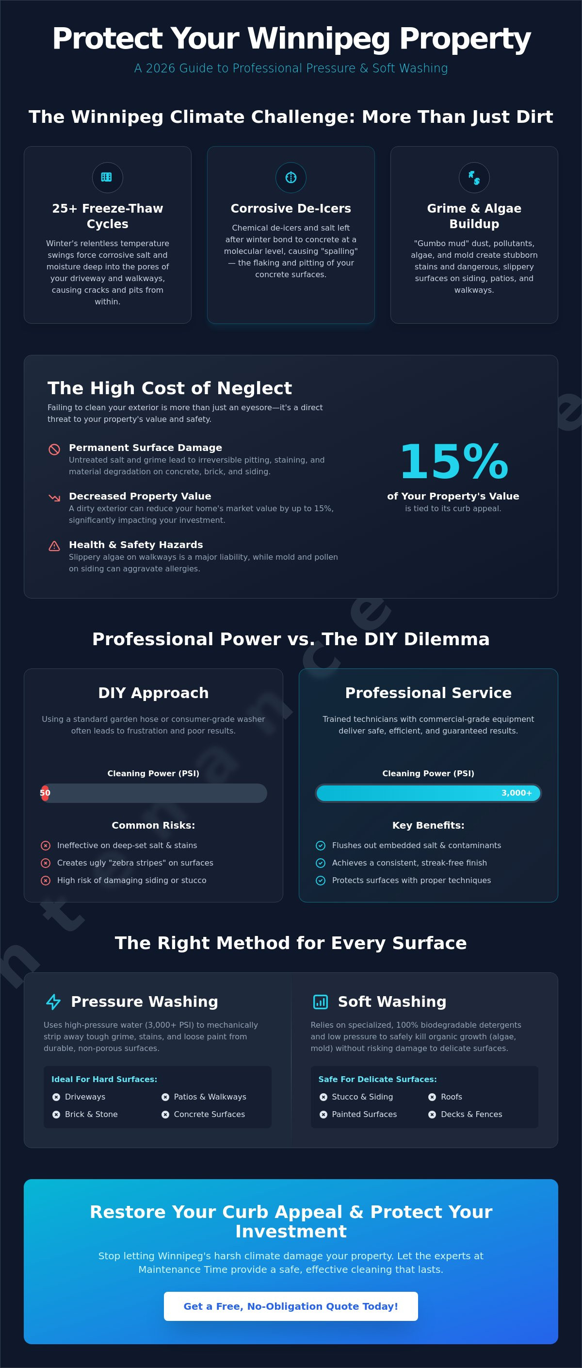 Pressure washing service