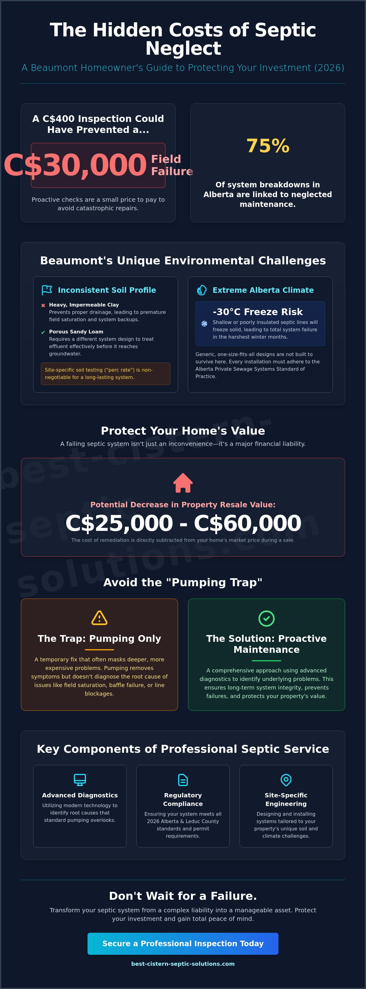 Residential septic services Beaumont