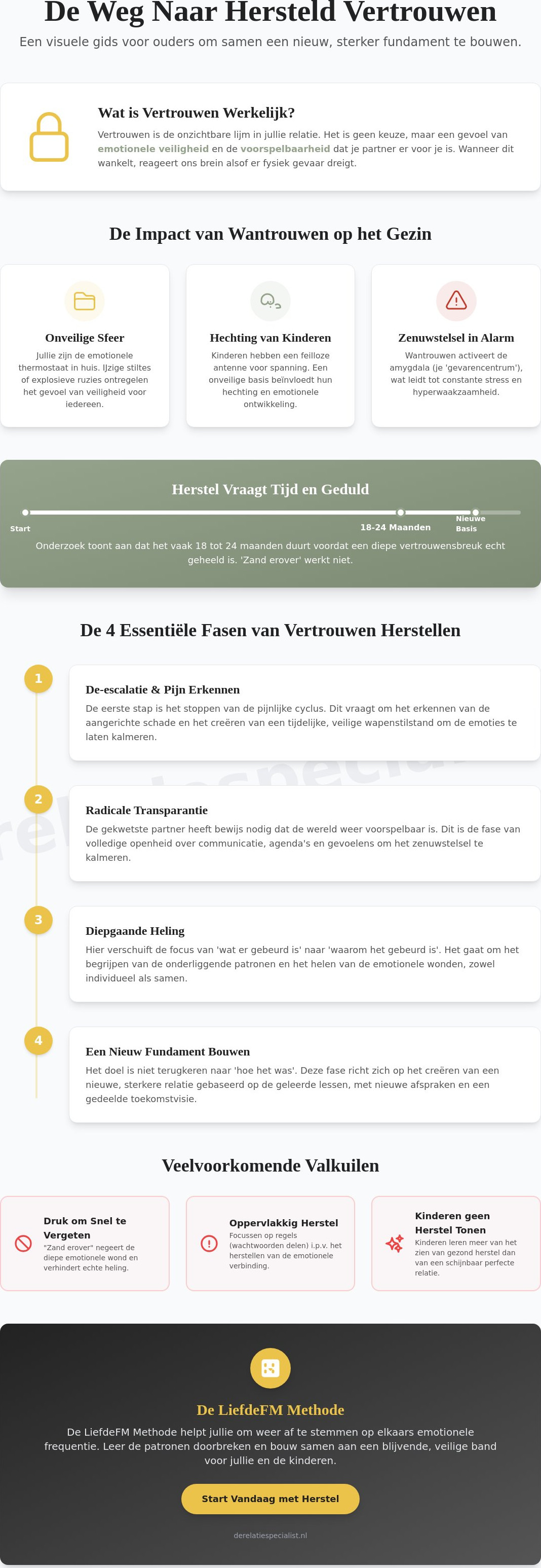 Vertrouwen herstellen