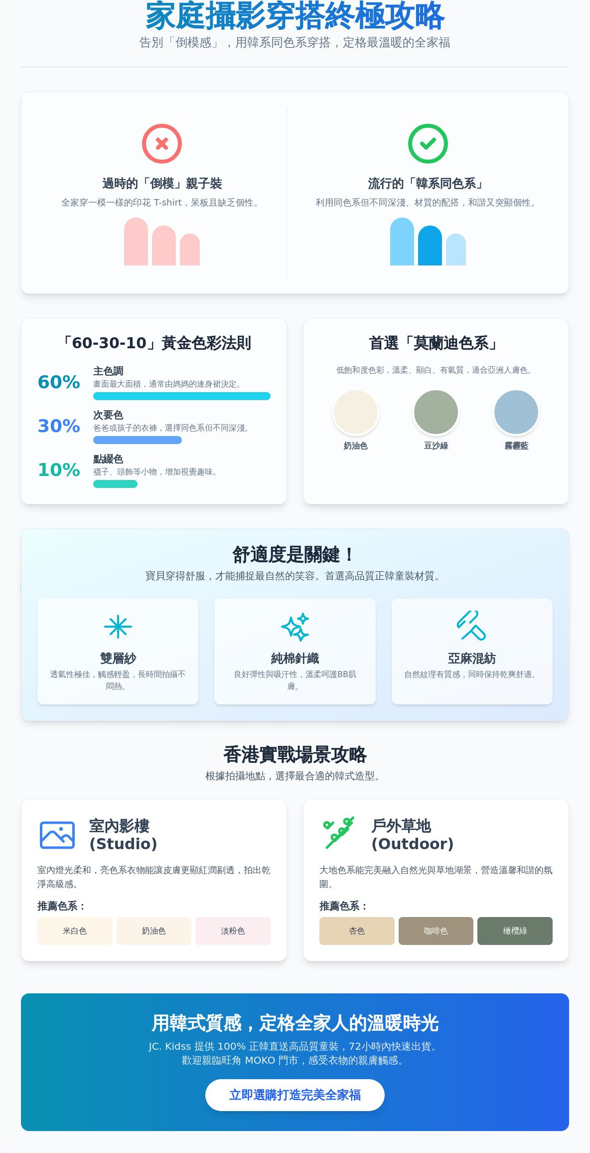 影家庭相襯衫攻略