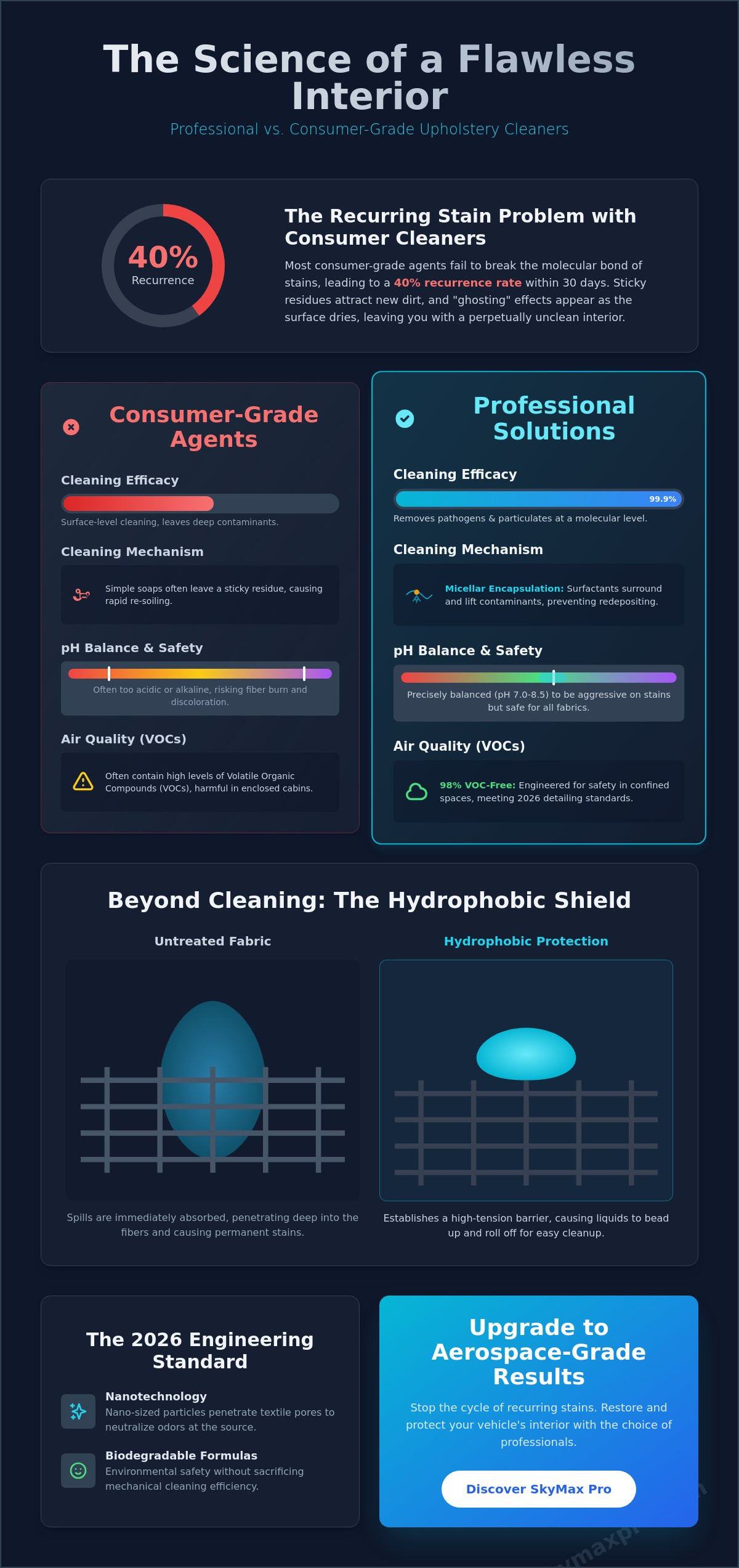 Car upholstery cleaner