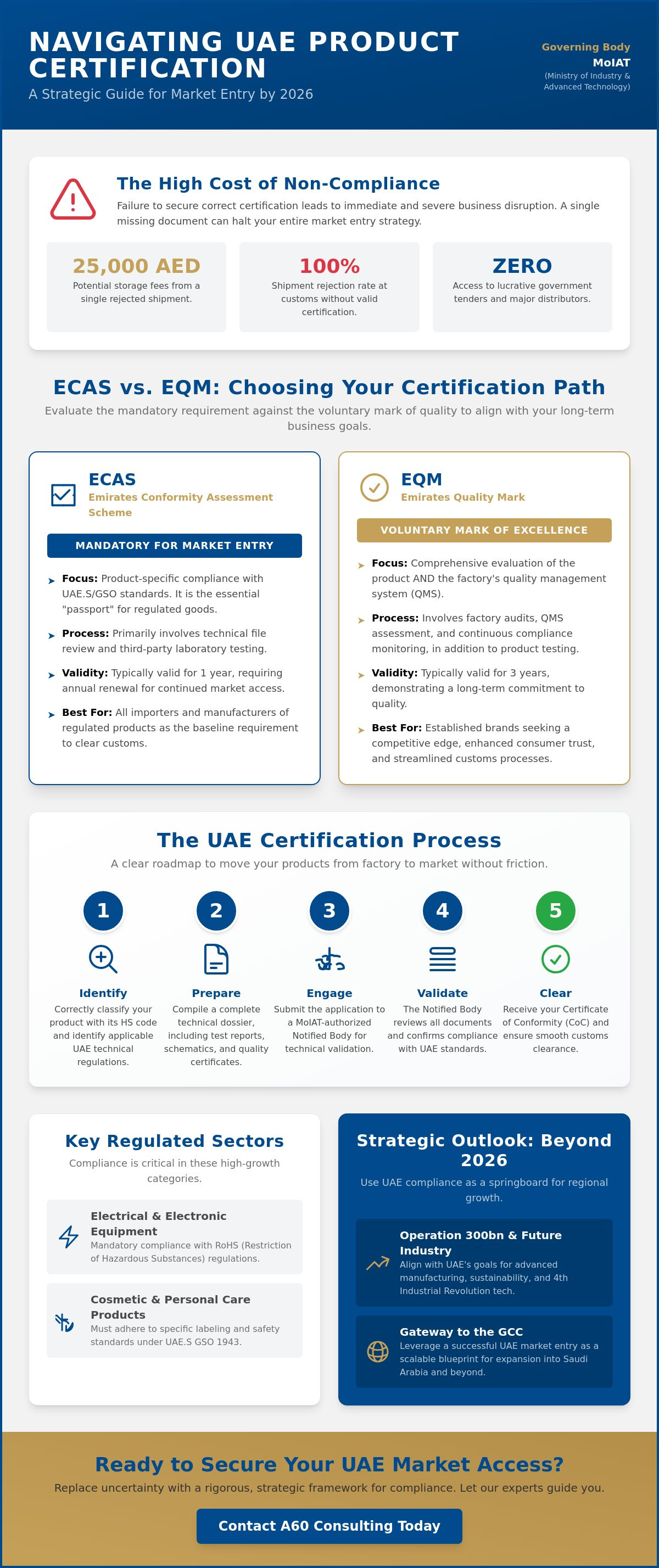 Product certification uae