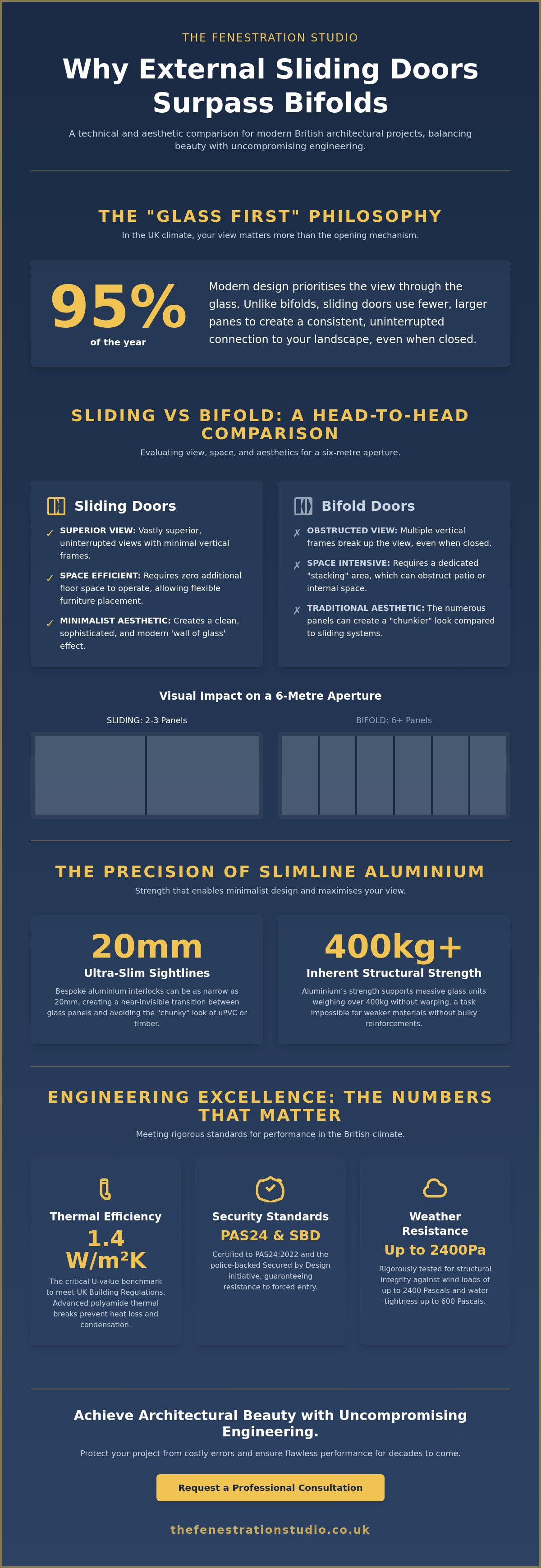 Sliding doors external