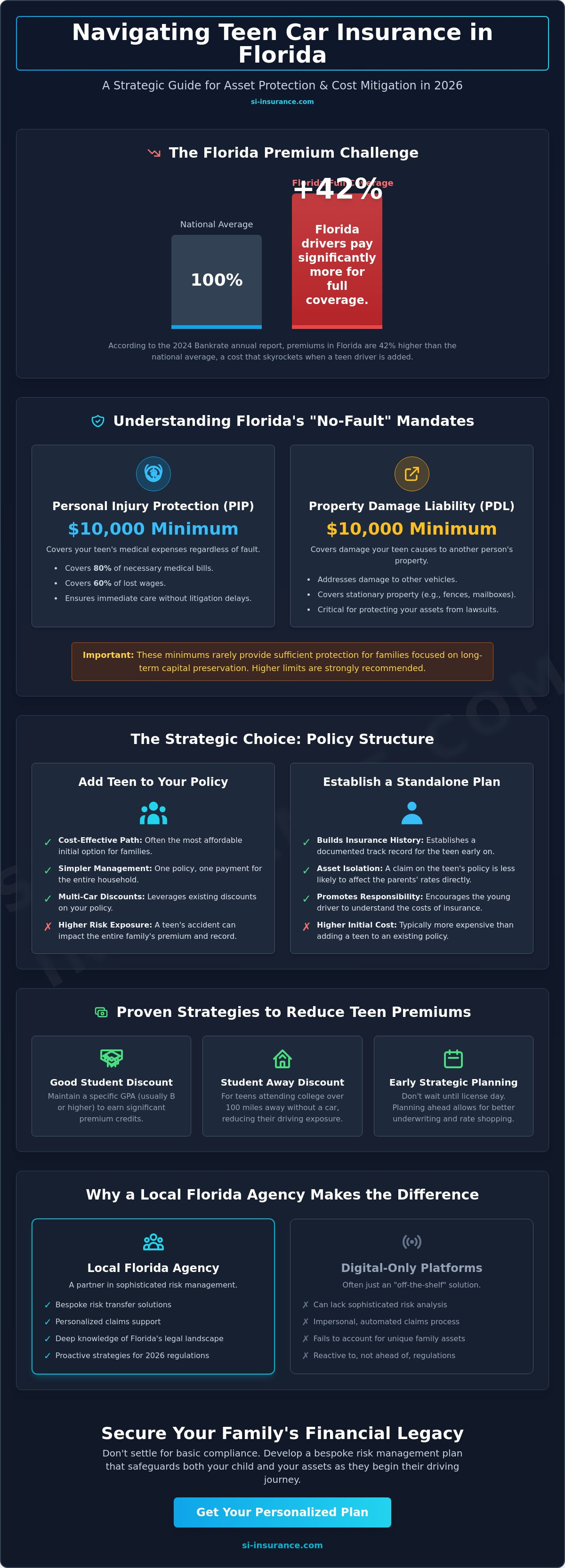 Car insurance for teens in Florida