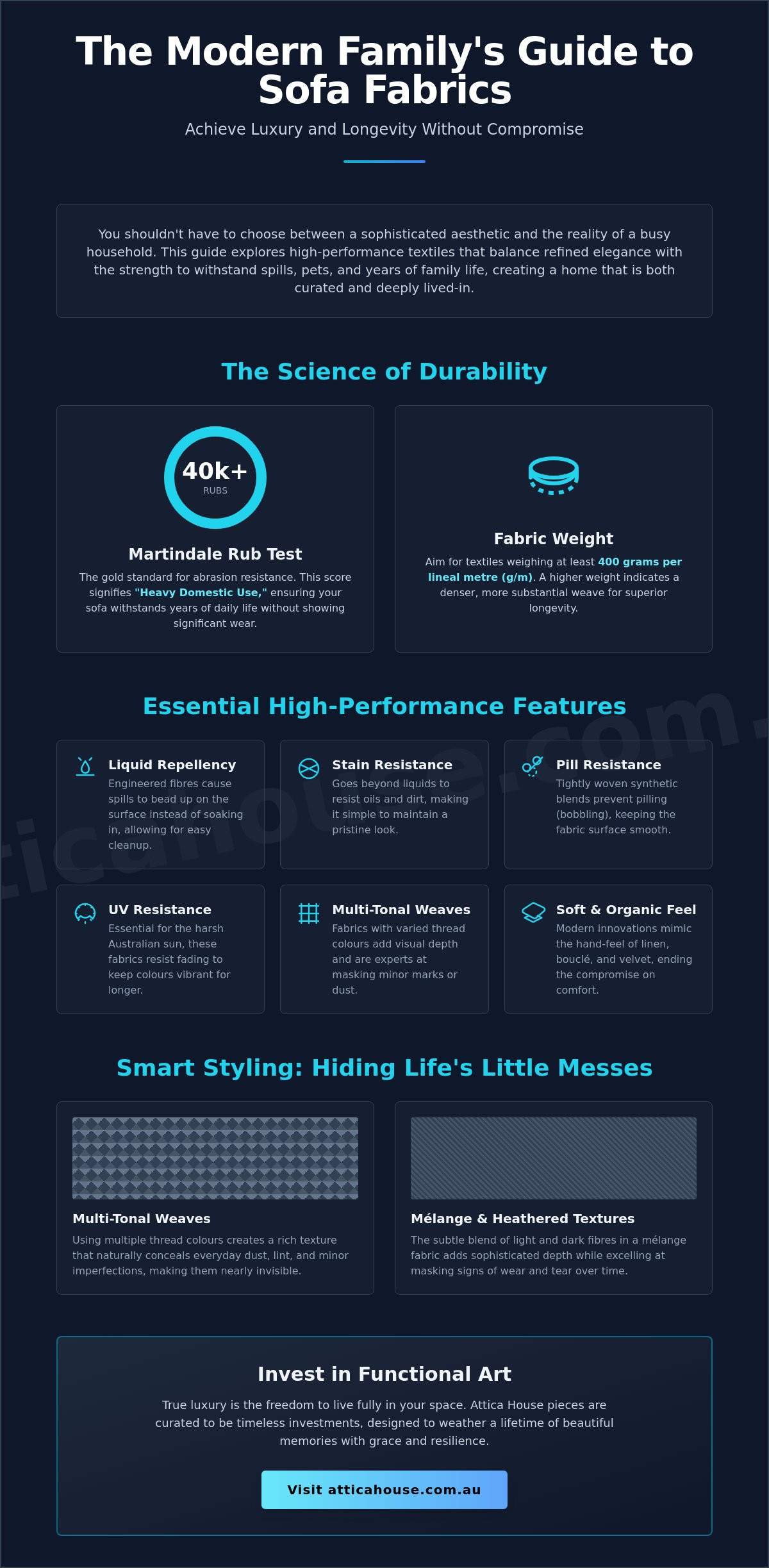 Durable family-friendly sofa fabrics