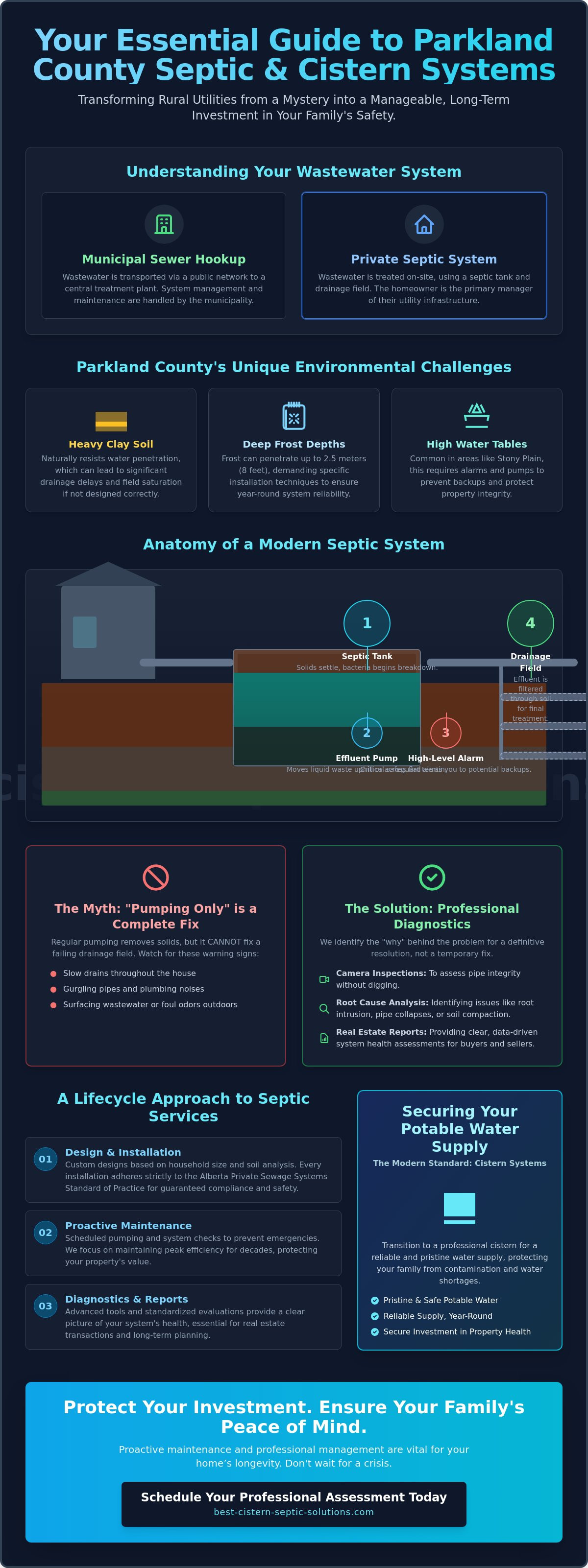 Parkland county septic services