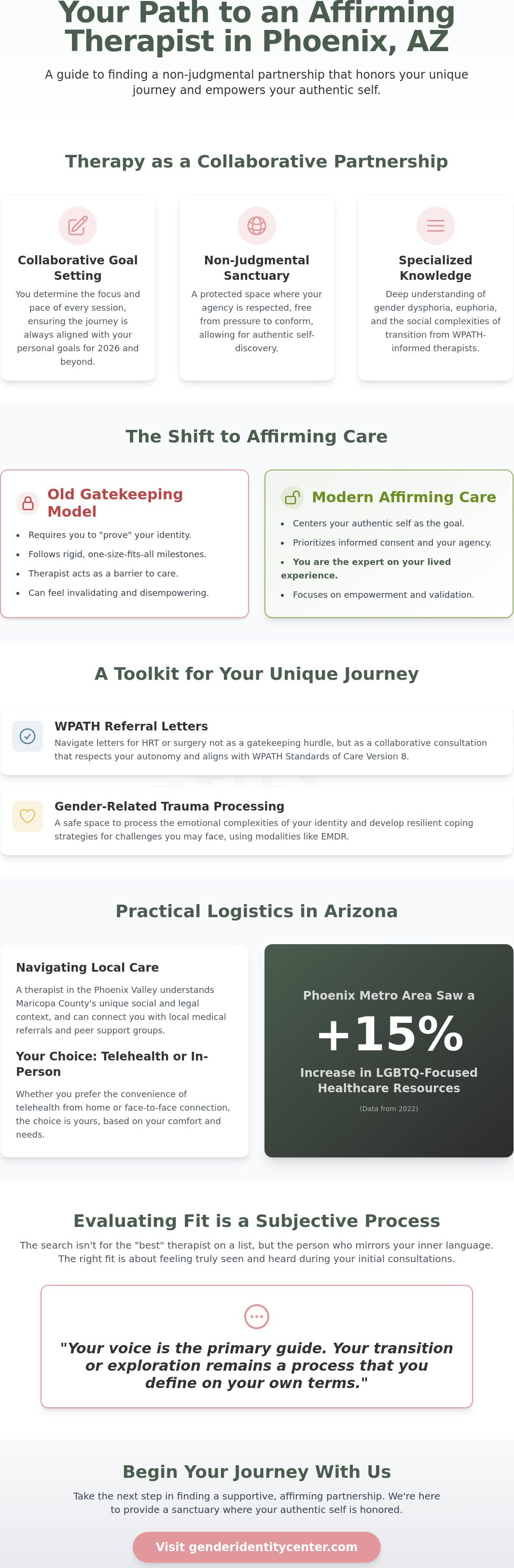 Transgender therapist phoenix az