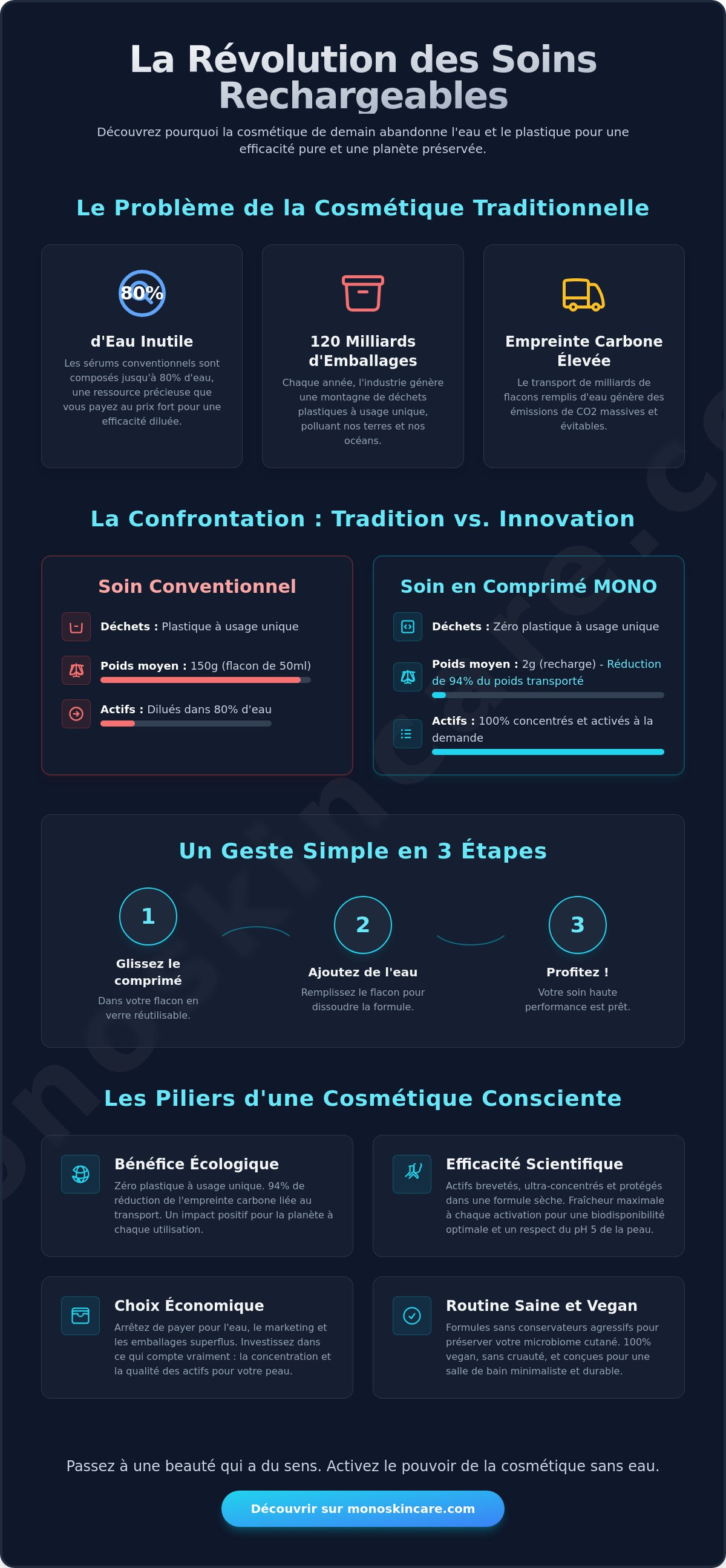 Pourquoi choisir des soins rechargeables