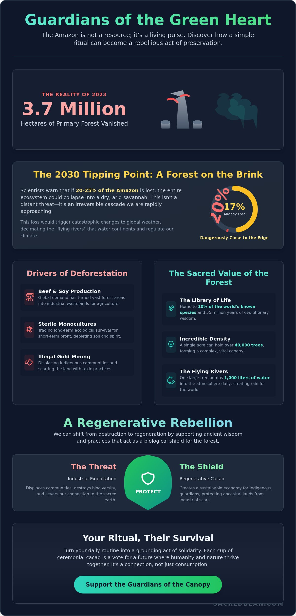 Protecting the Amazon rainforest