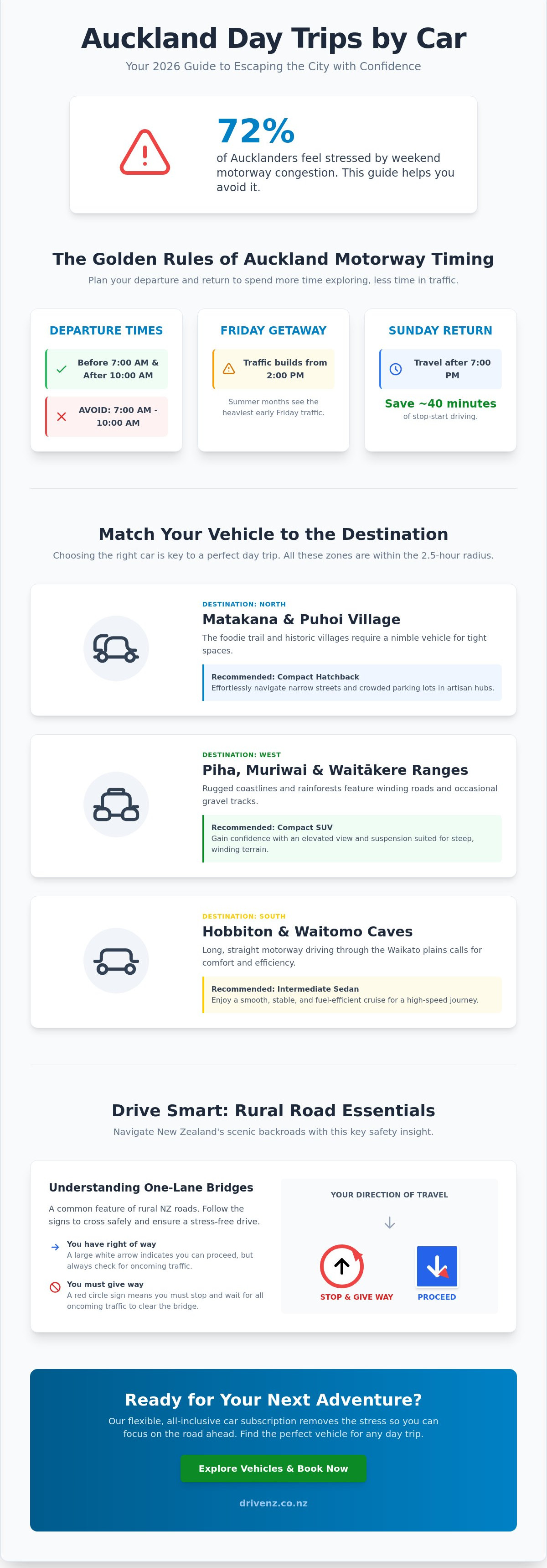 Day trips from auckland by car