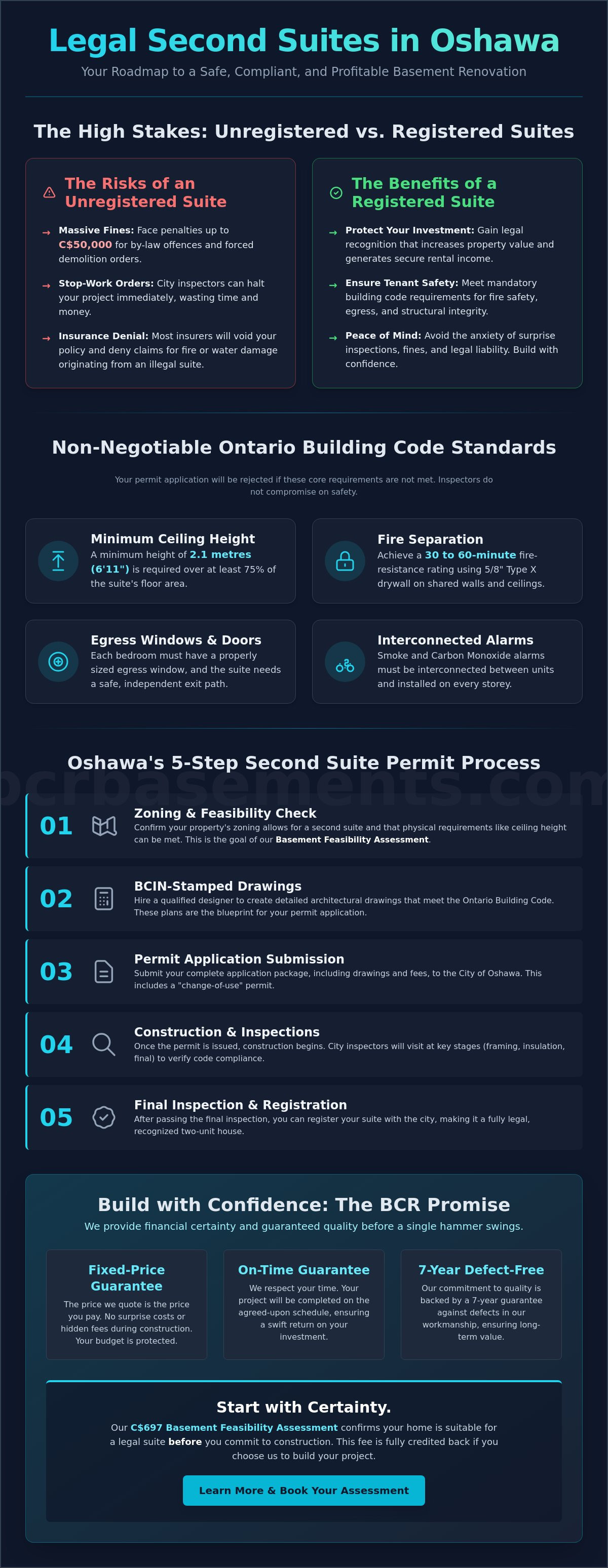 Second suite permit process Oshawa
