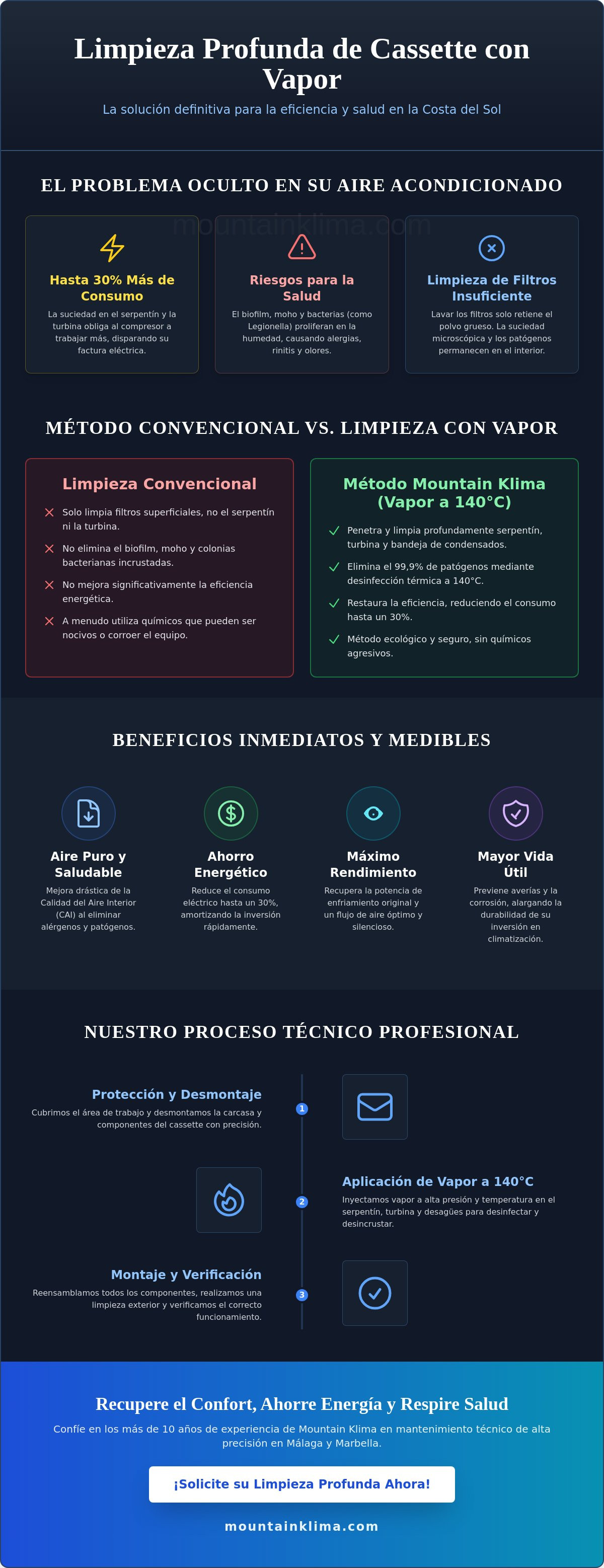 LIMPIEZA PROFUNDA DE CASSETE CON MAQUINA DE VAPOR