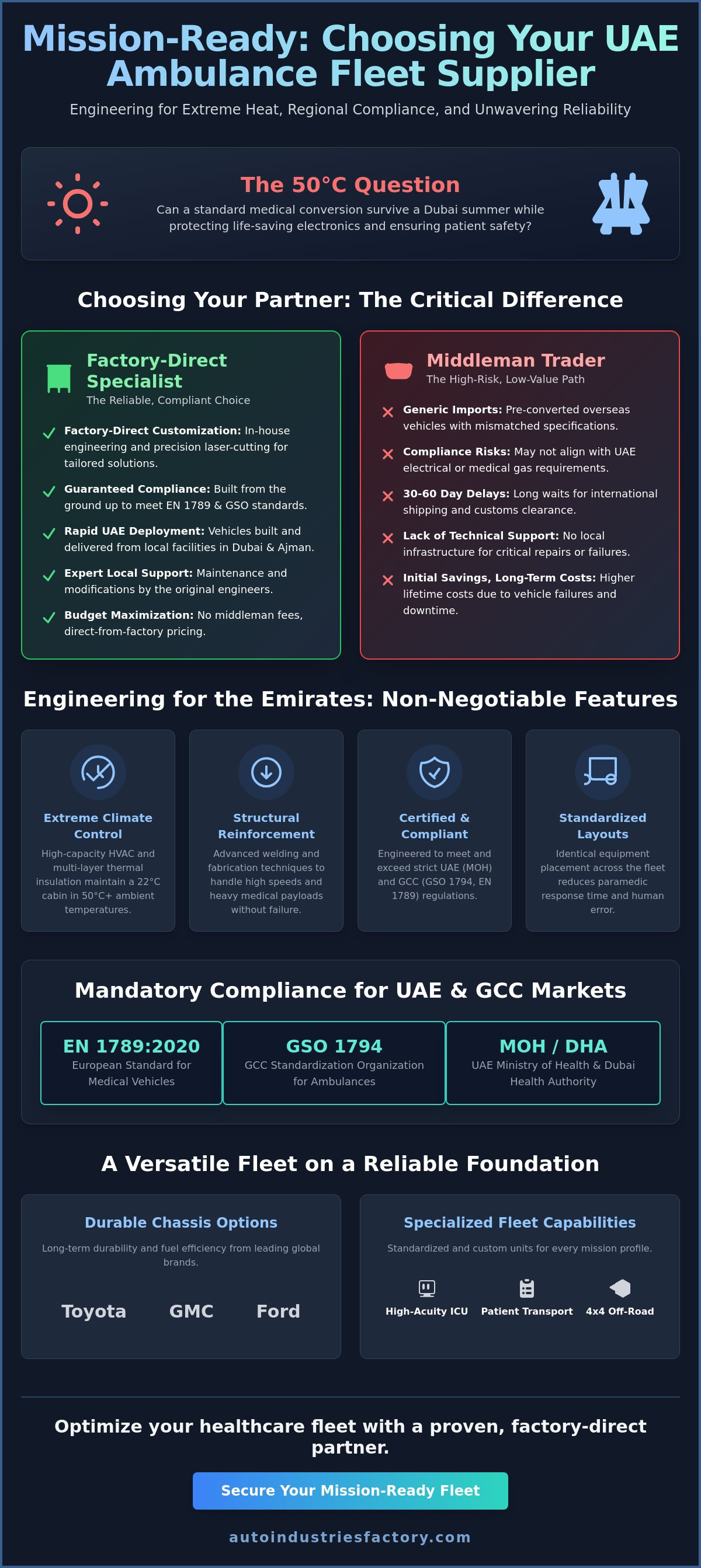 Hospital fleet ambulance supplier