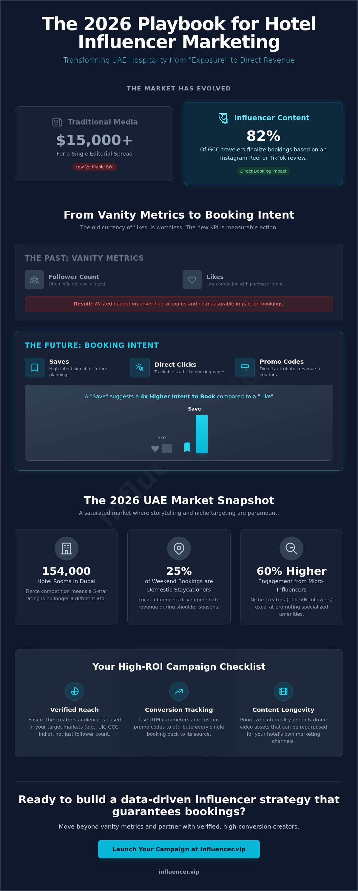 Influencer marketing for hotels in UAE