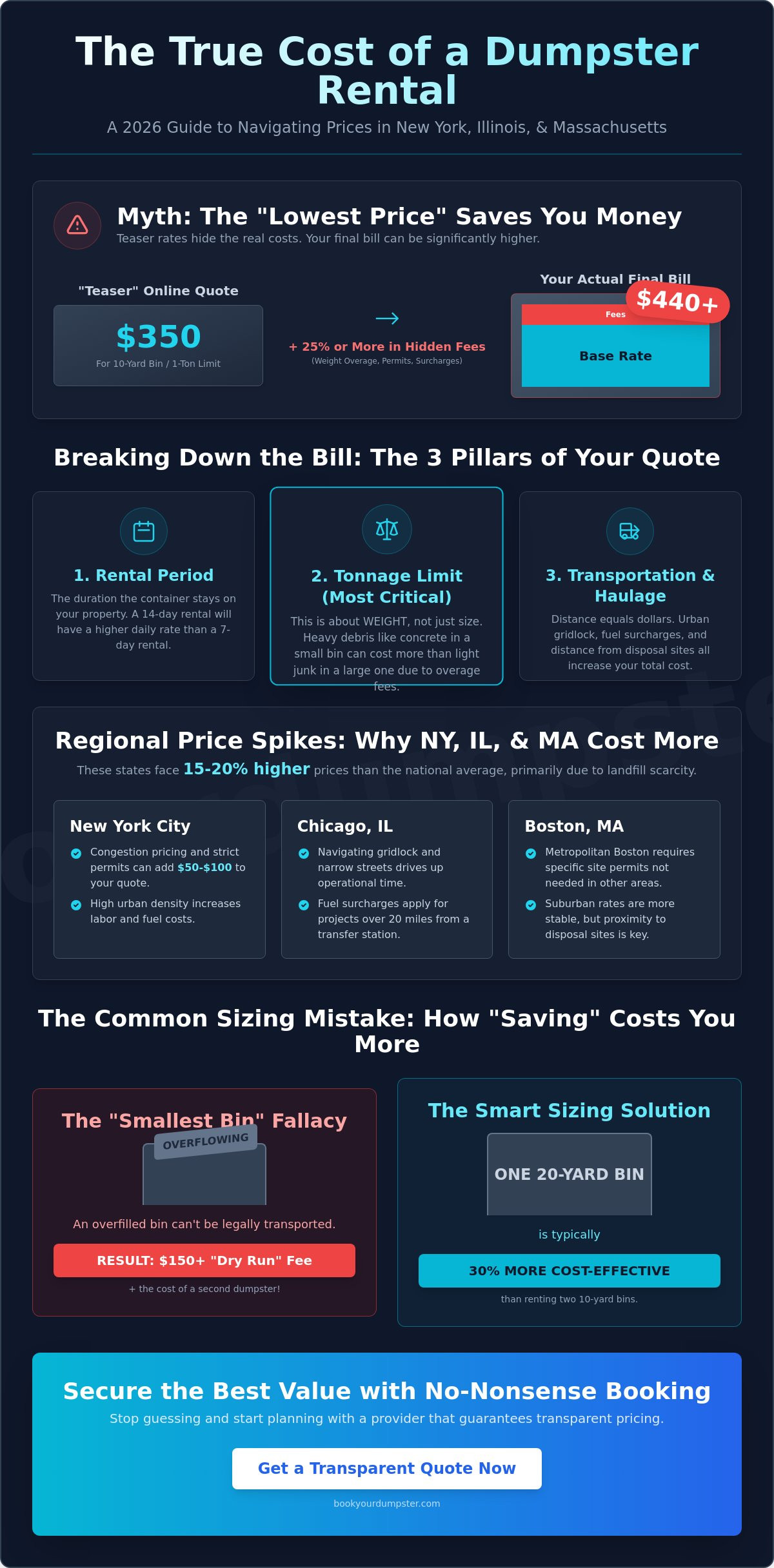 Dumpster cost