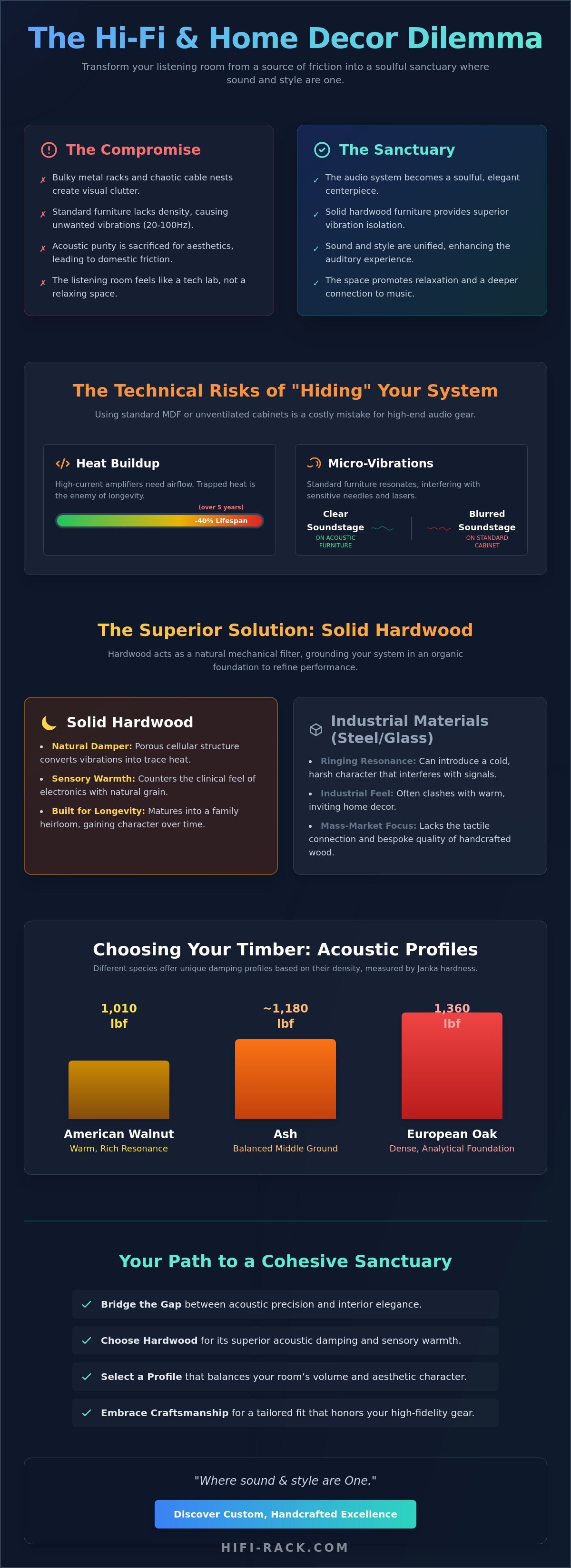 Integrating hifi furniture with home decor