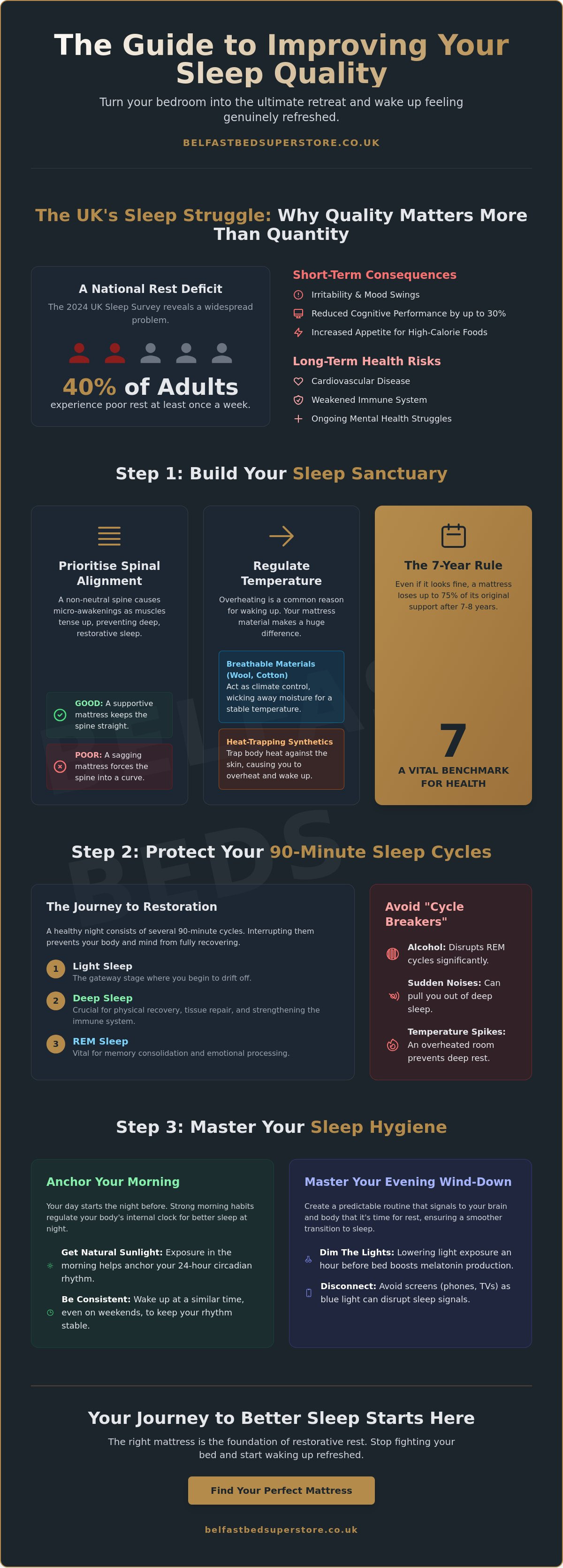 How to improve sleep quality