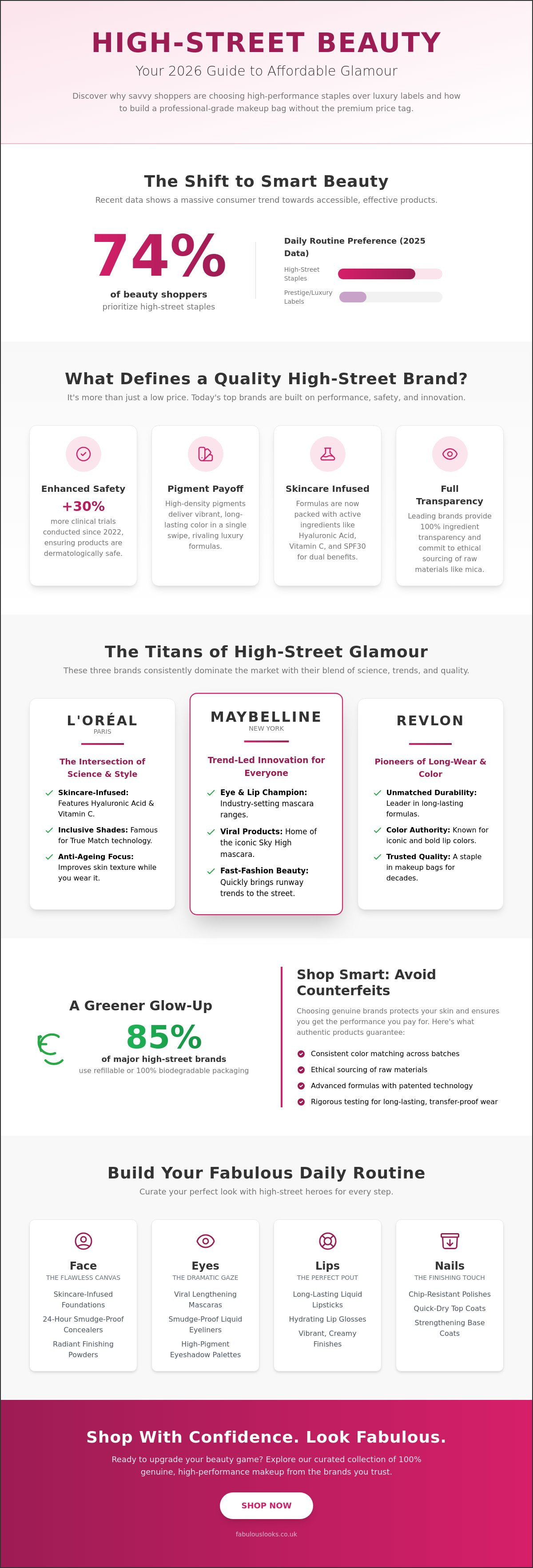 Makeup brands