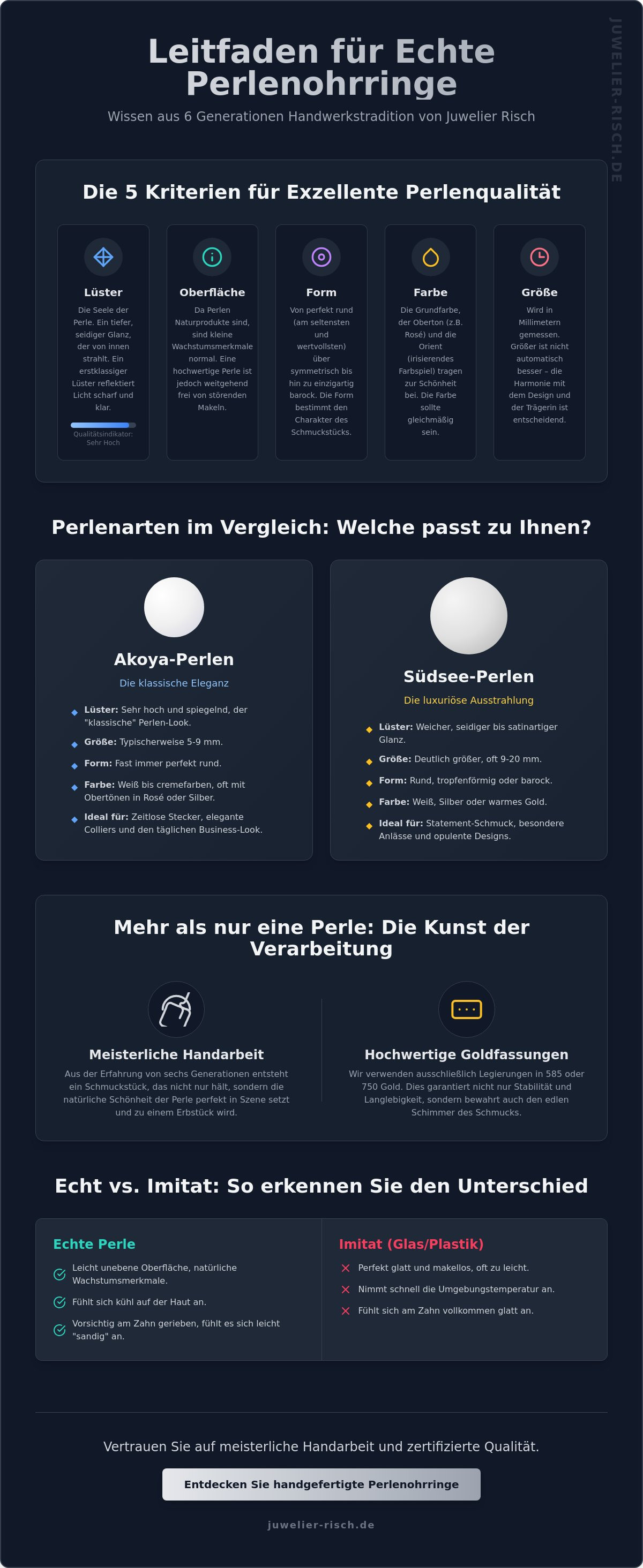 Perlenohrringe echte perlen