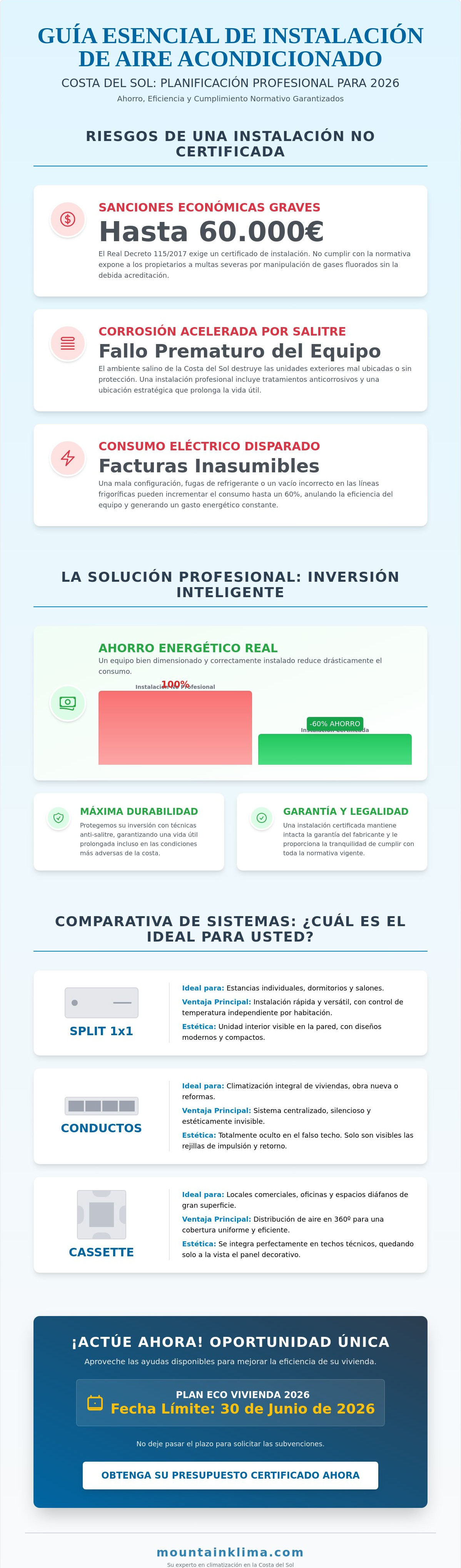 Aire acondicionado instalacion