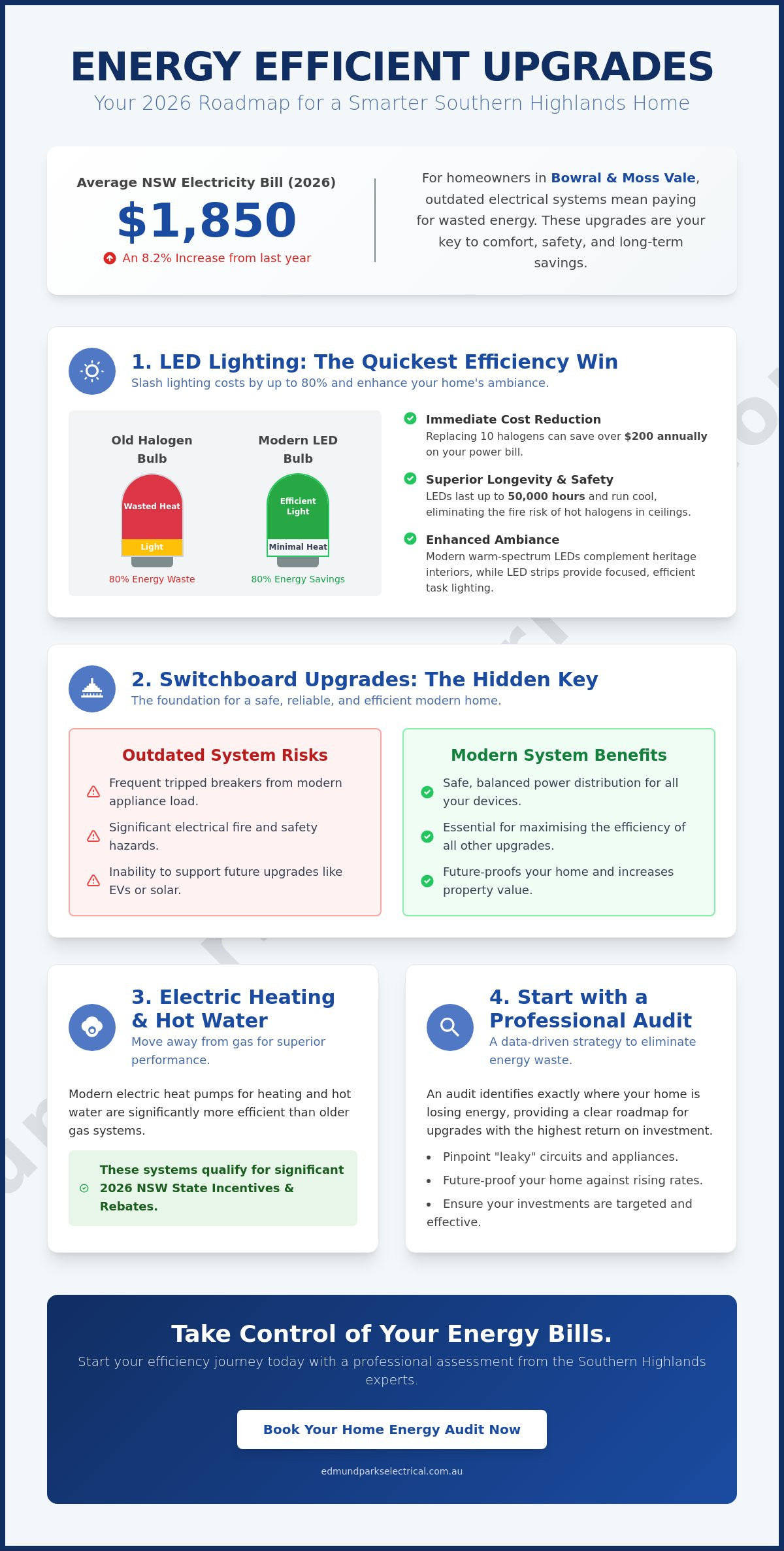 Energy efficient upgrades southern highlands