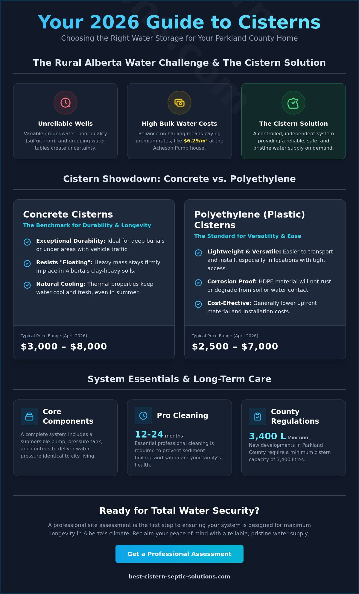 Cisterns