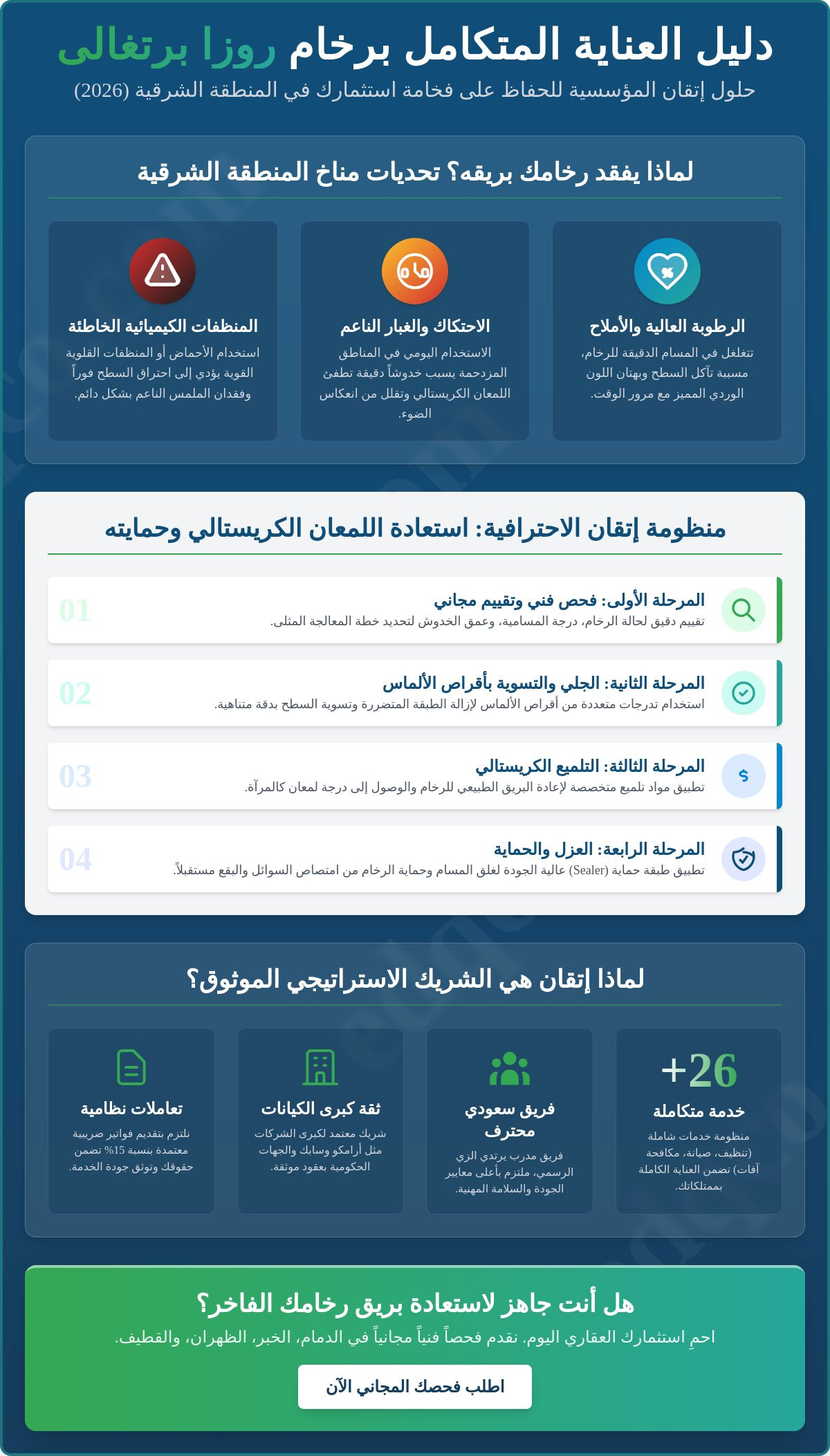 رخام روزا برتغالى
