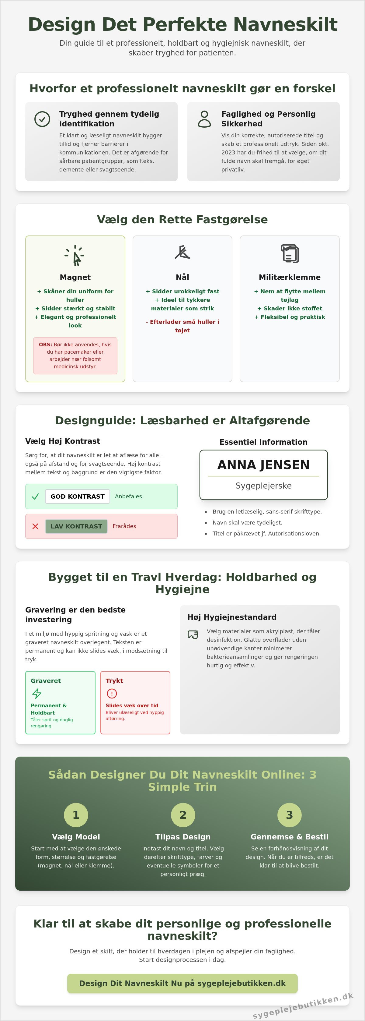 Design navneskilt
