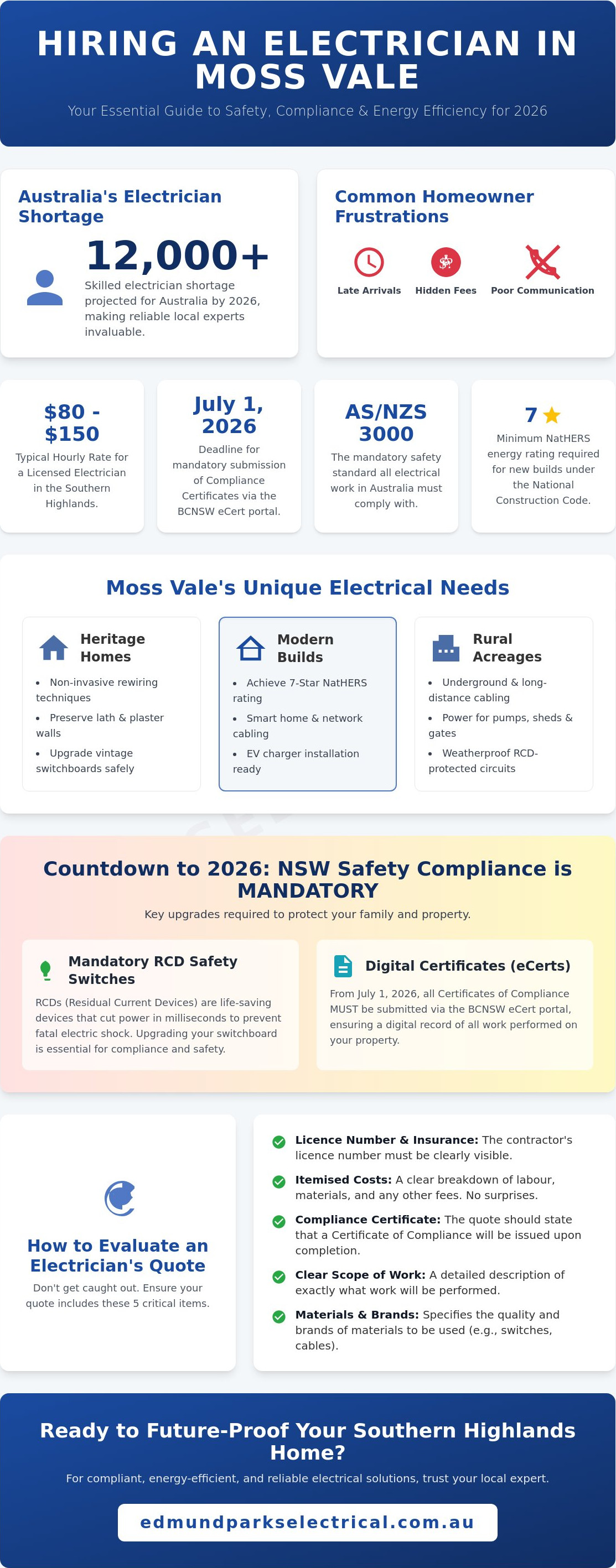 Electrician Moss Vale