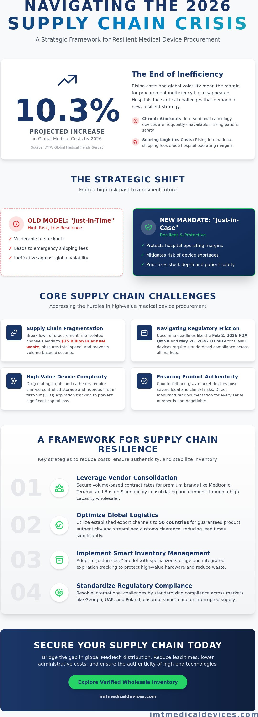 Hospital supply chain management challenges