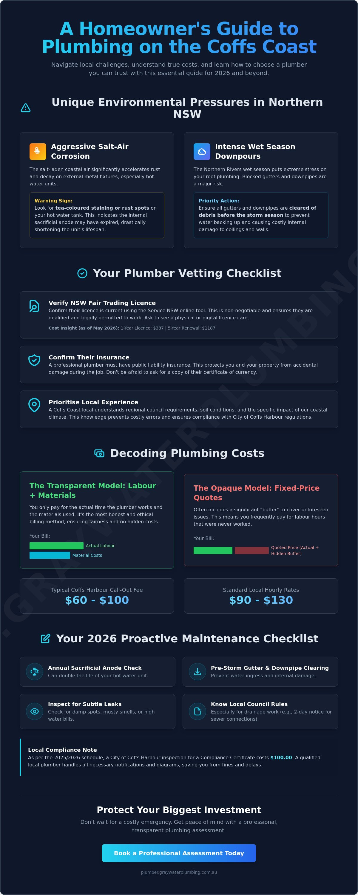 Plumber coffs harbour