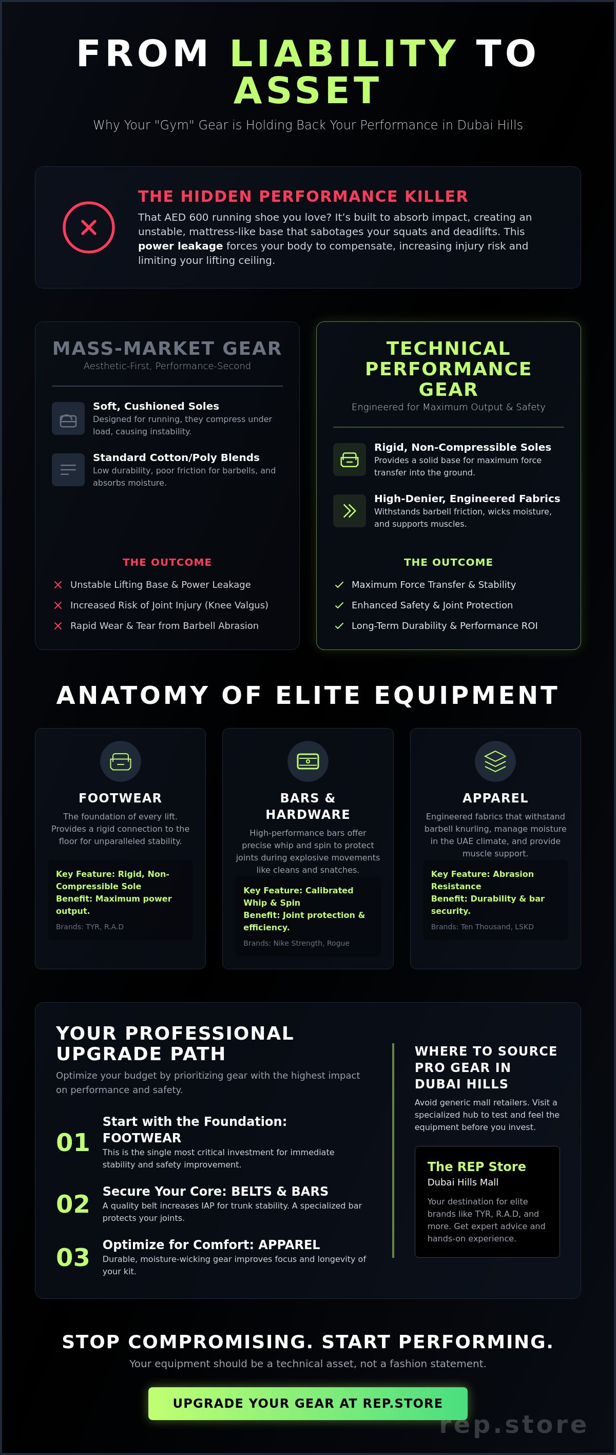 Weightlifting gear Dubai Hills