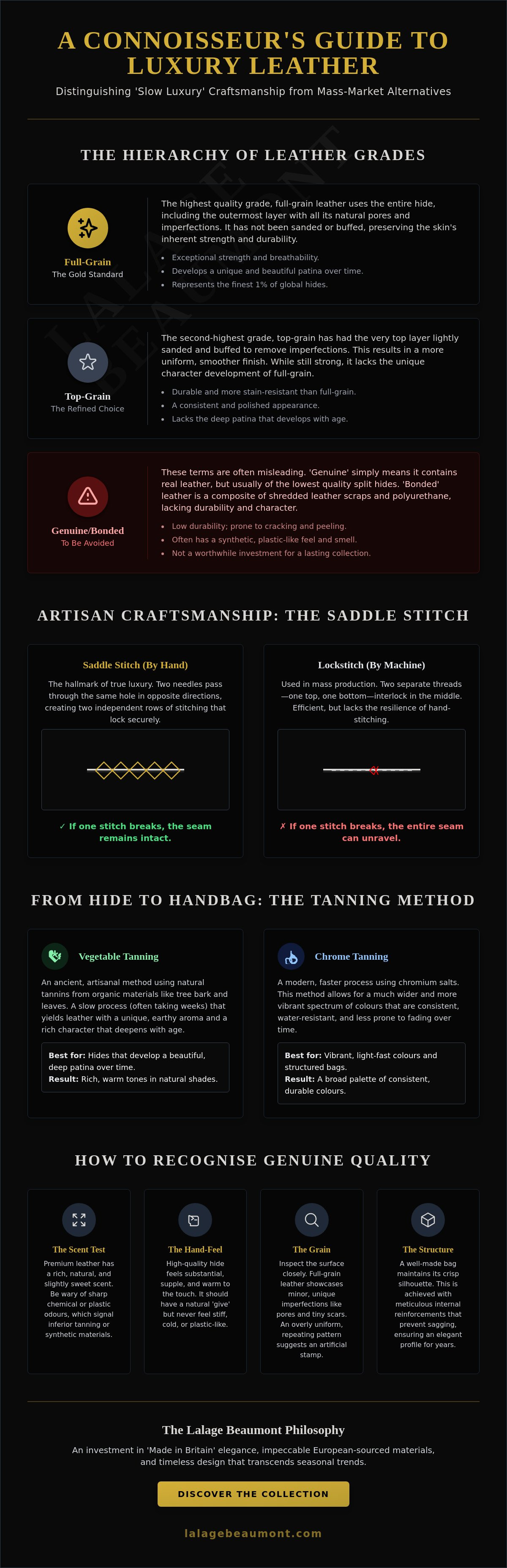 Luxury leather goods