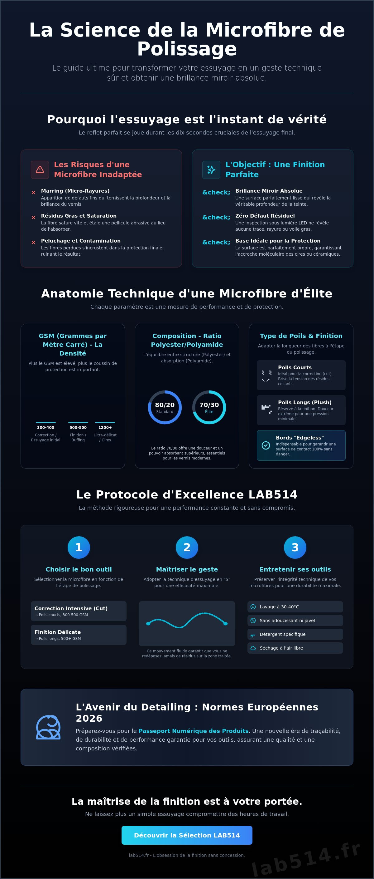Microfibre de polissage