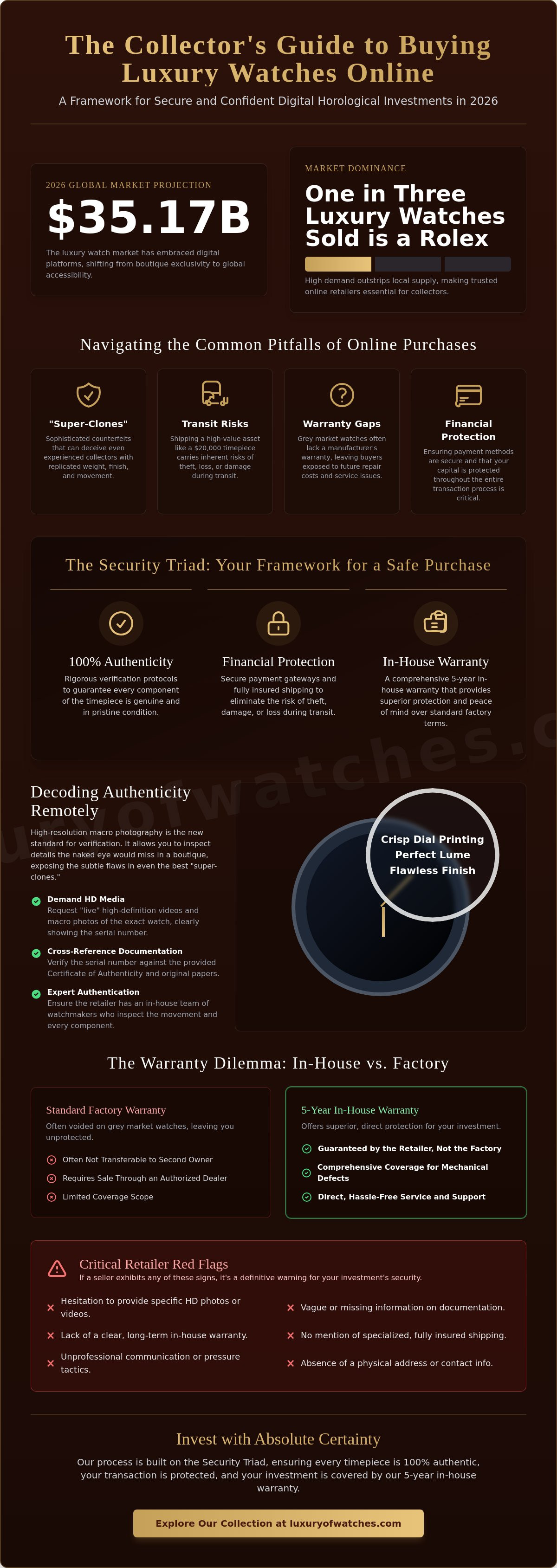 Is it safe to buy luxury watches online