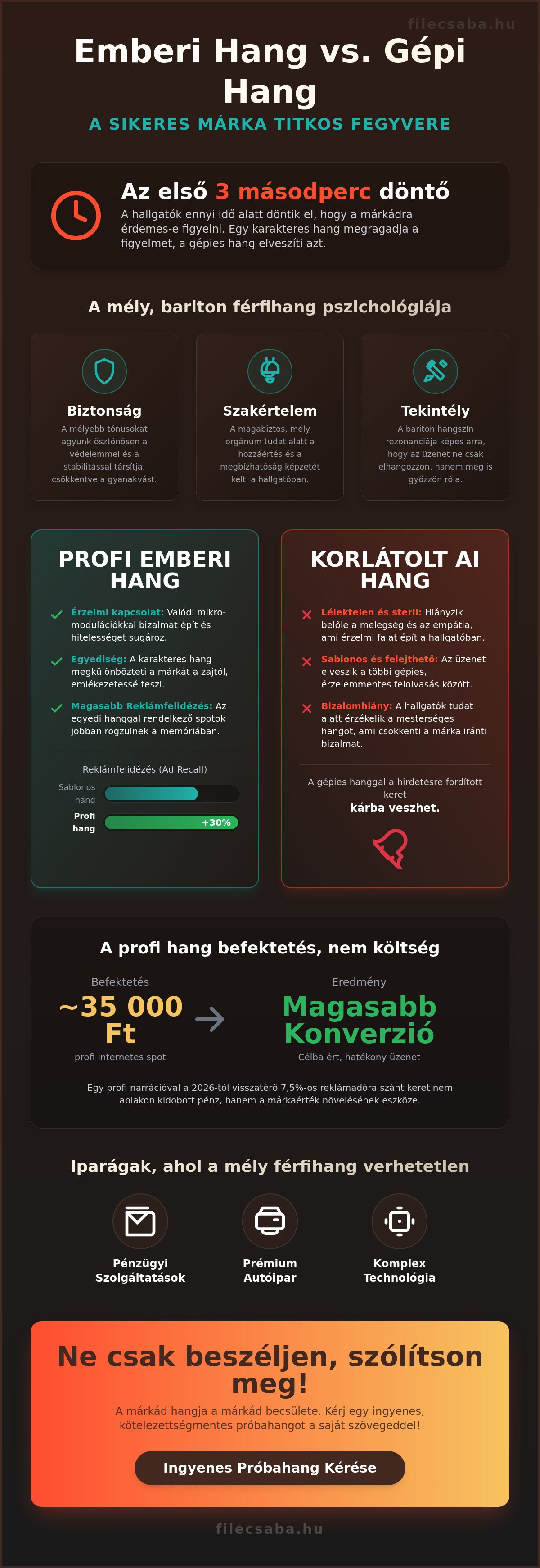 Férfi reklámhang