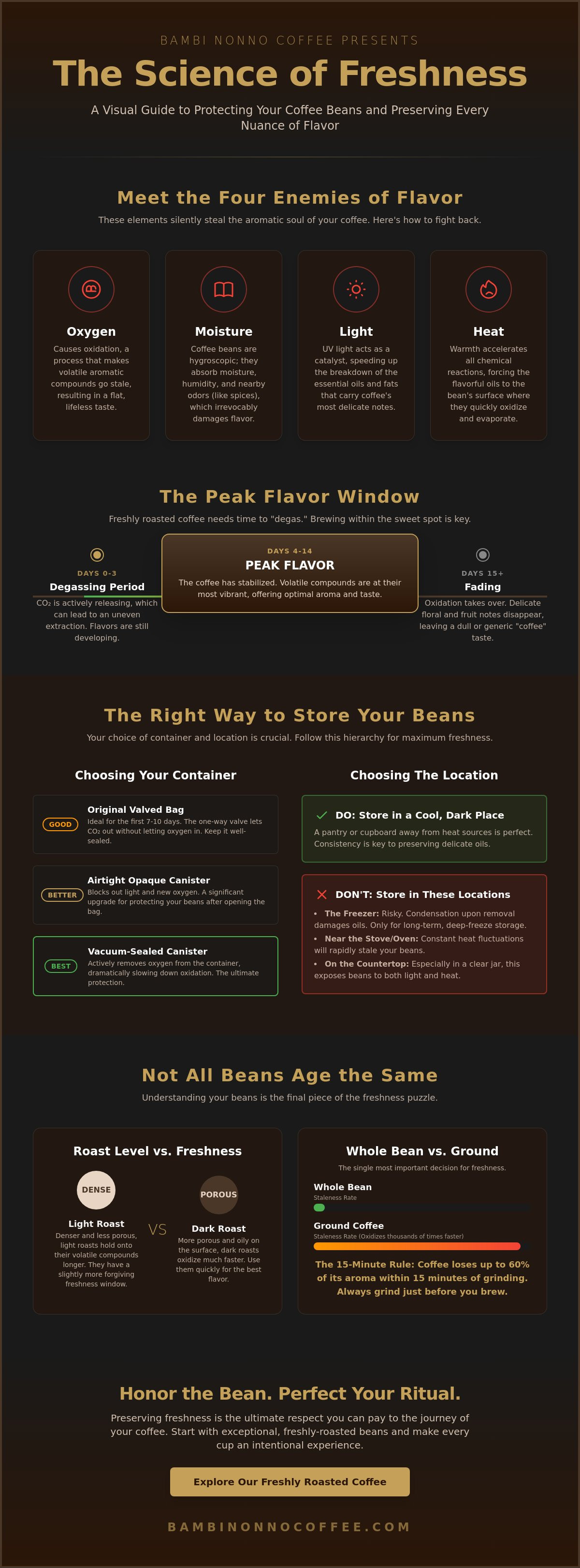 How to store coffee beans to keep them fresh